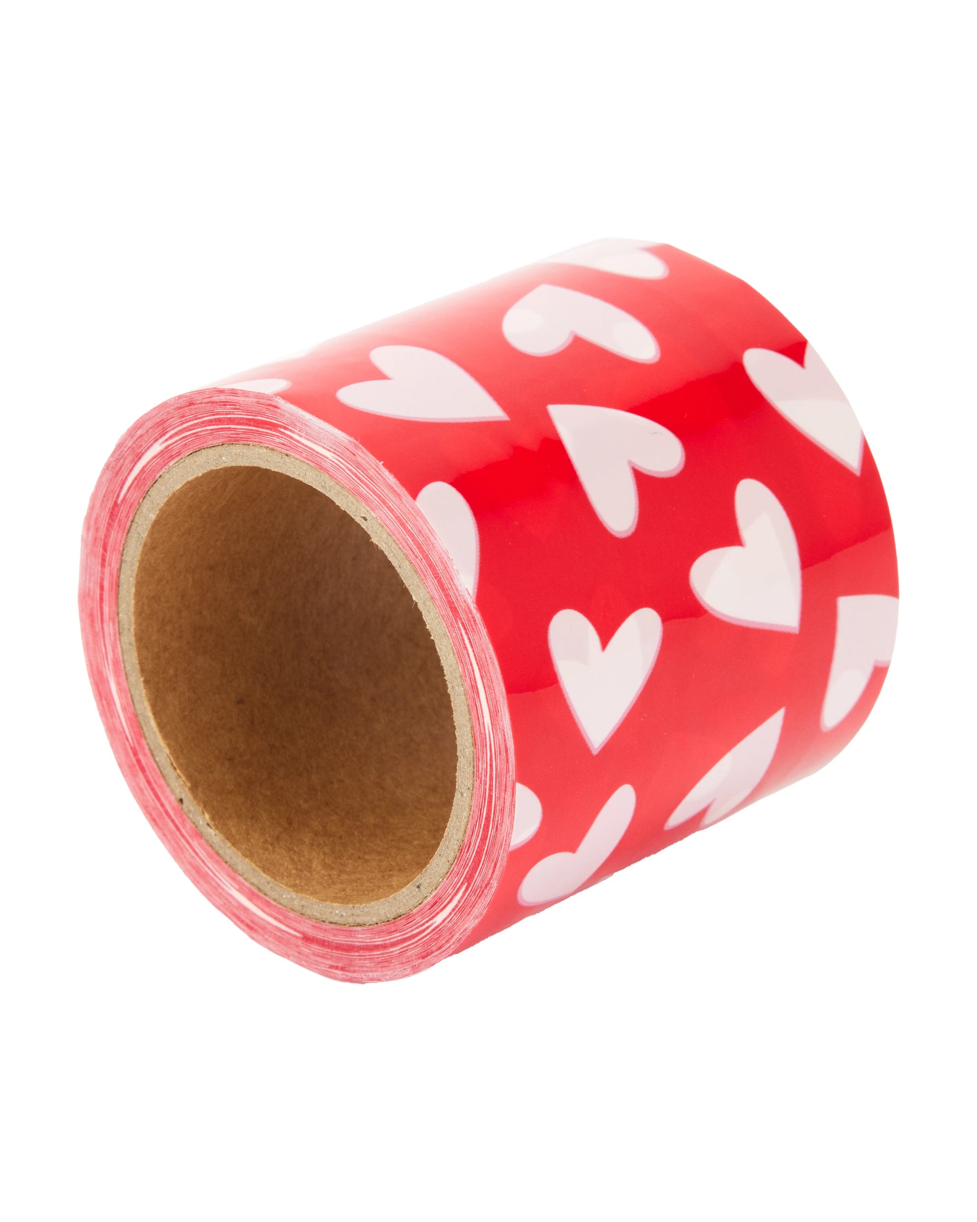 8 Valnetine's Day 2 Pack Heart Packing Tape with Dispenser, 8 of 8