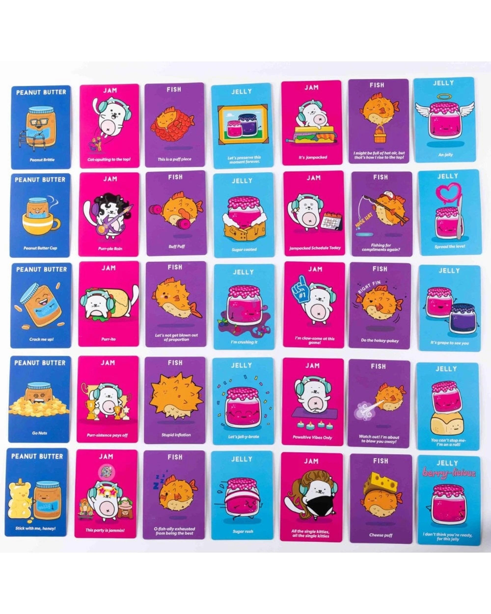 2 Jelly Fish Toast Jam Card Game, 2 of 3