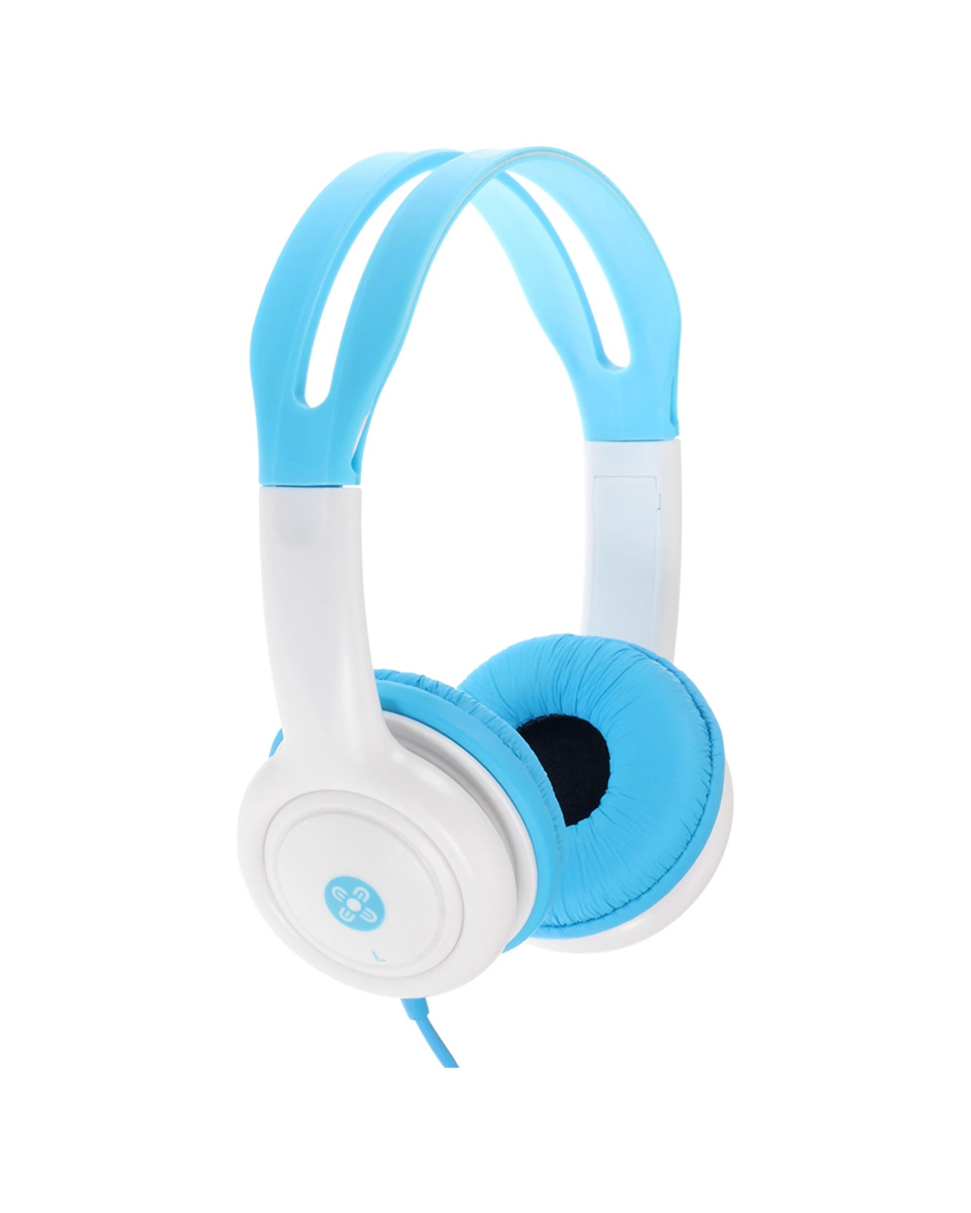 1 Moki Volume Limited Kids Headphones Single Cable - Blue, 1 of 1