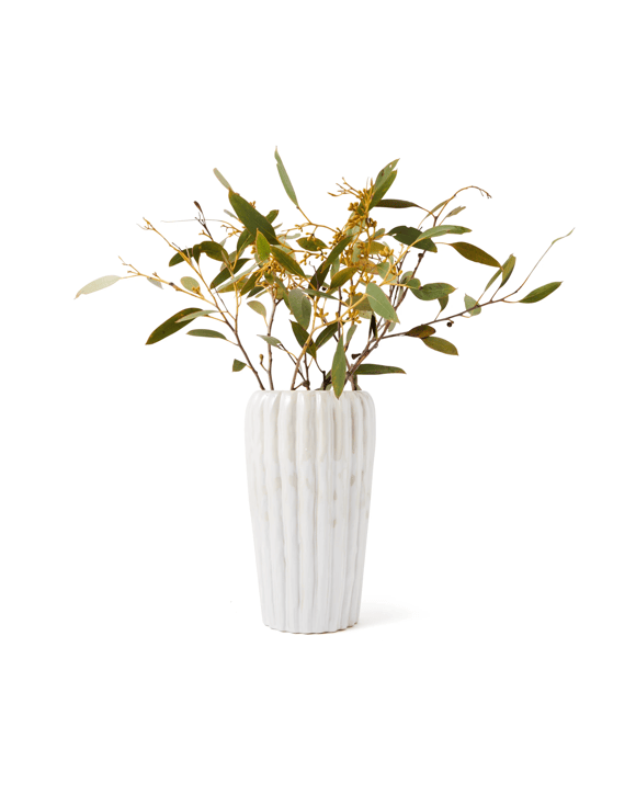 Tall Pearlescent Vase