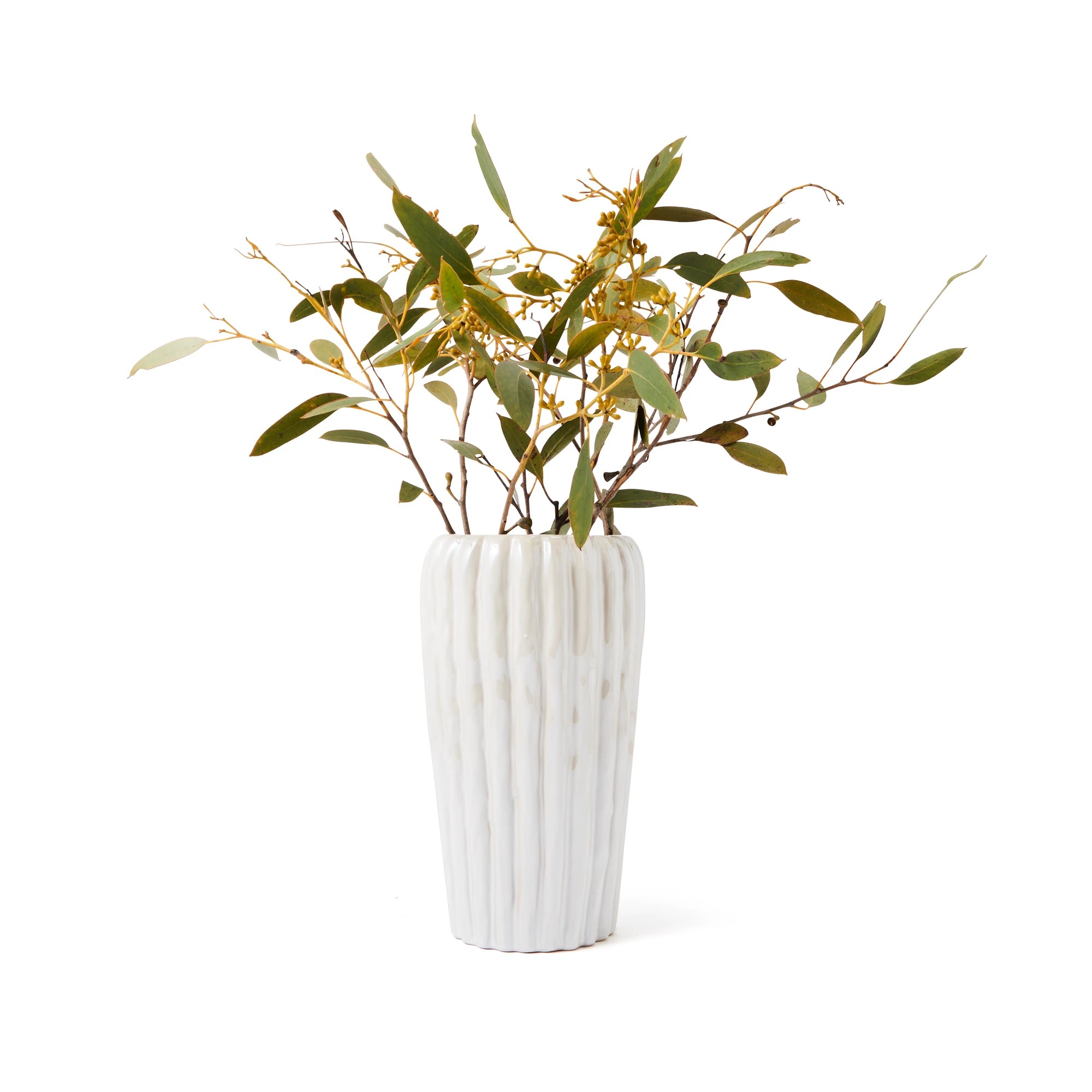 1 Tall Pearlescent Vase, 1 of 6