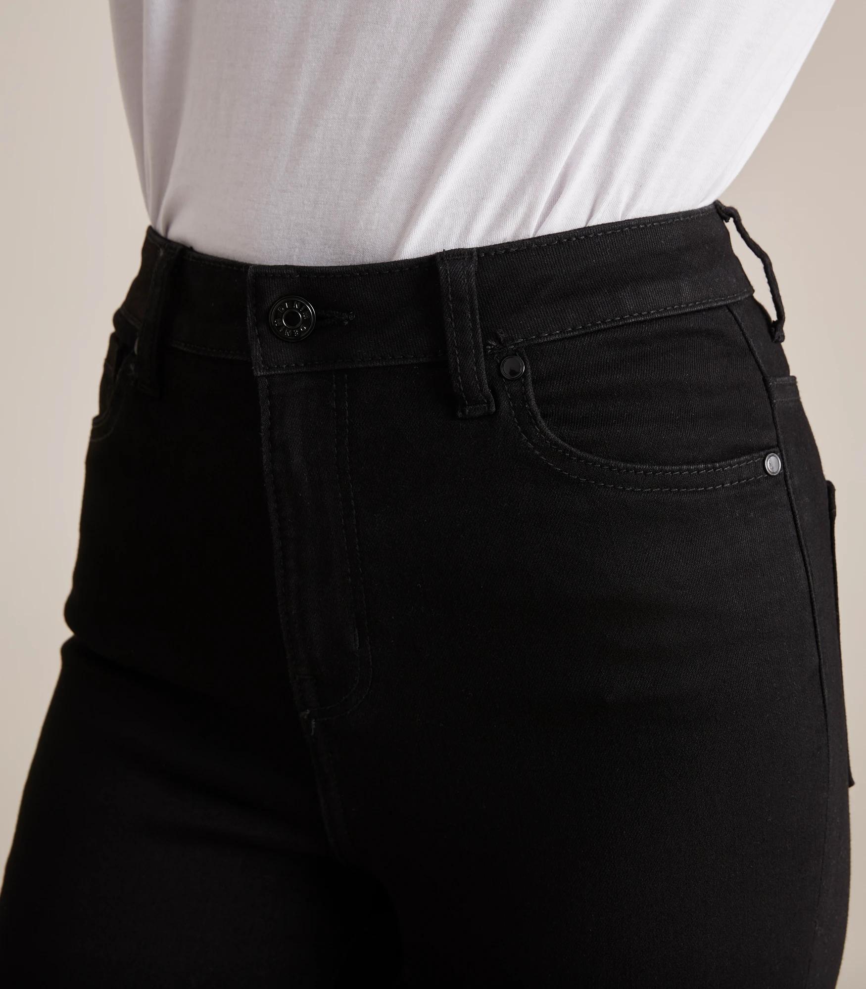 5 Target Sophie Skinny High Rise Crop Length Denim Jeans BLACK, 5 of 6