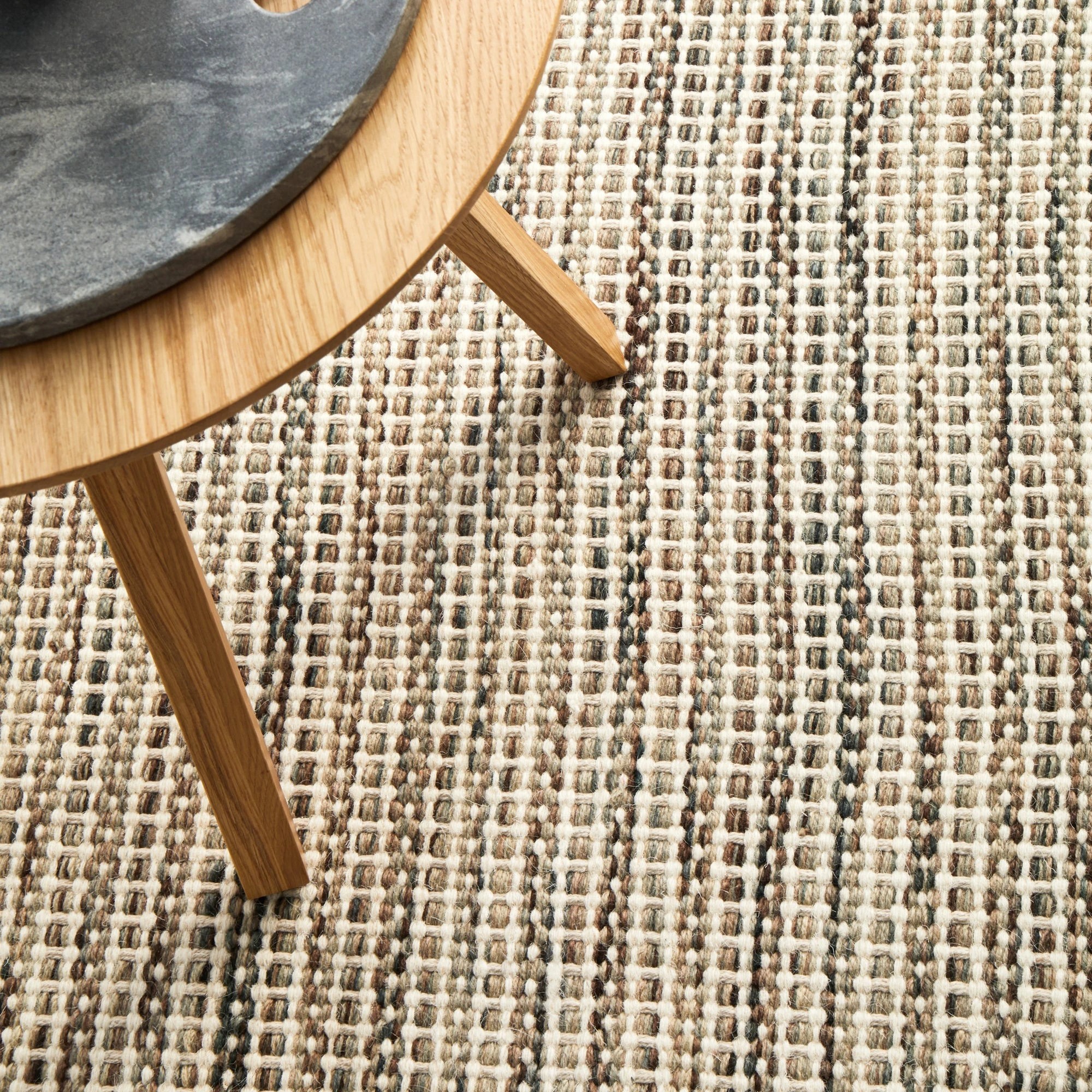 8 Common Ground Rugs Nordica 310 225x155cm - Medium Wool Rug - Beige, 8 of 9