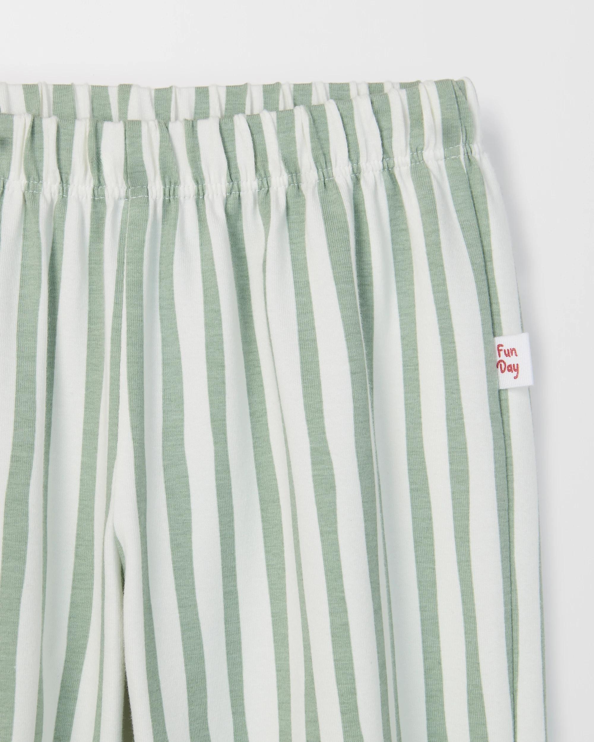 6 Target Baby Organic Cotton Jersey Balloon Pants STRIPE DELLA ROBBIA BLUE, 6 of 6