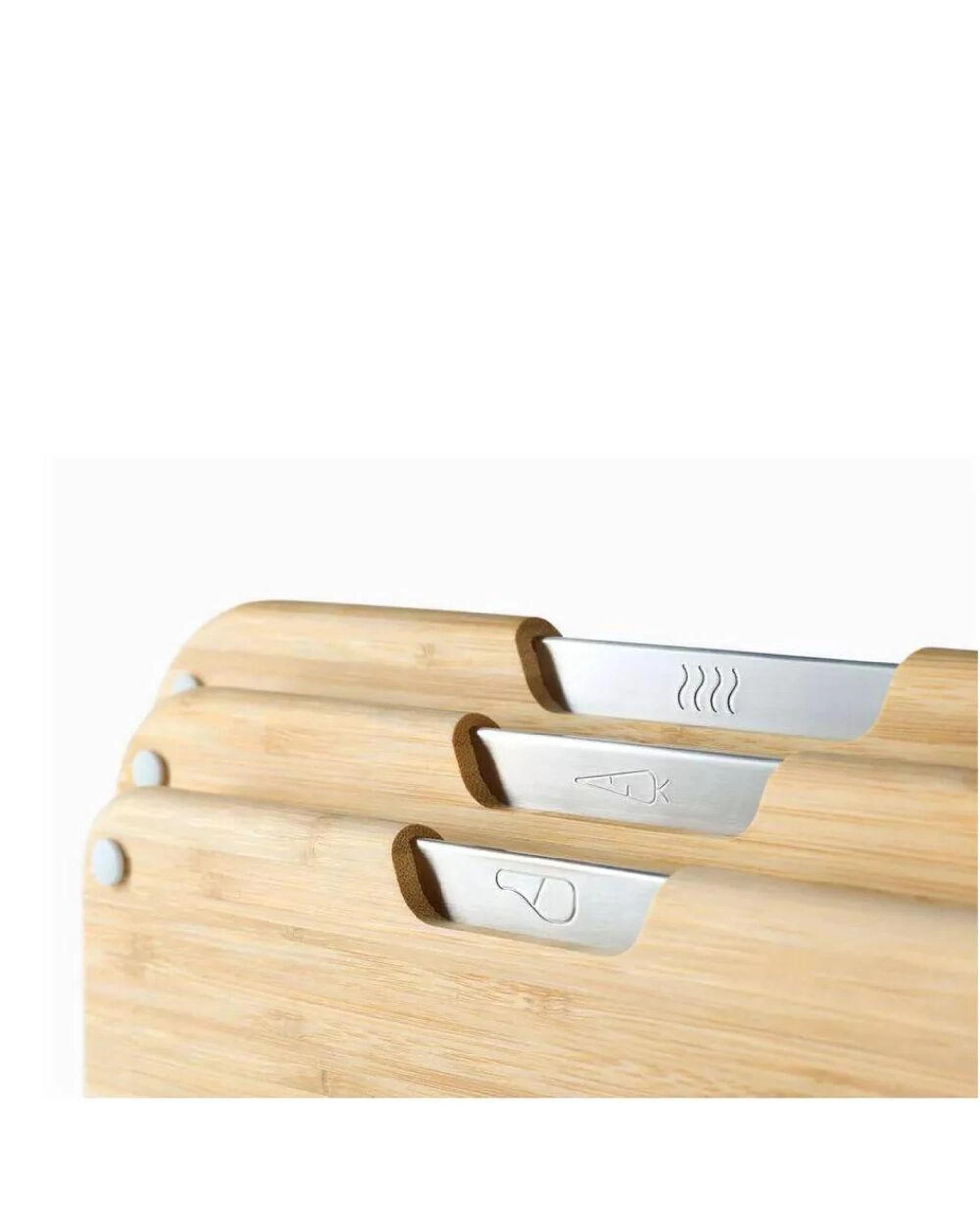 2 Joseph Joseph Nest Boards Bamboo Chopping Board Set  3 Piece, 2 of 8
