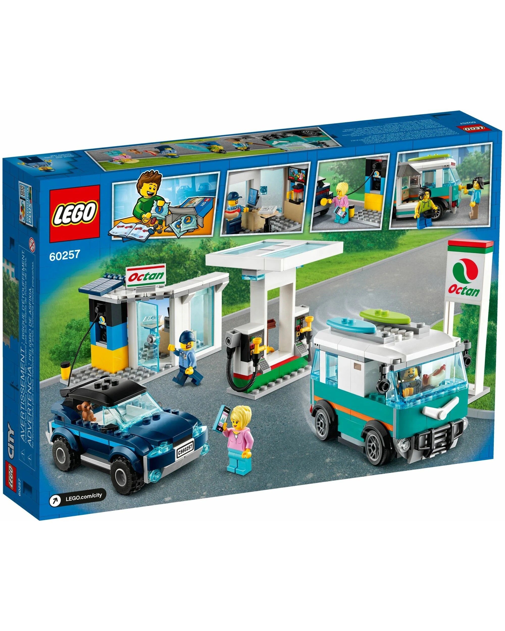 4 LEGO 60257 City Service Station: Gas & Electric Car Wash Fun, 4 of 4