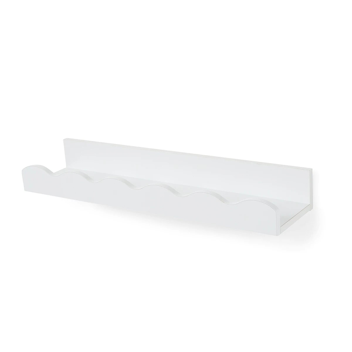 6 Wave Shelf - White, 6 of 8