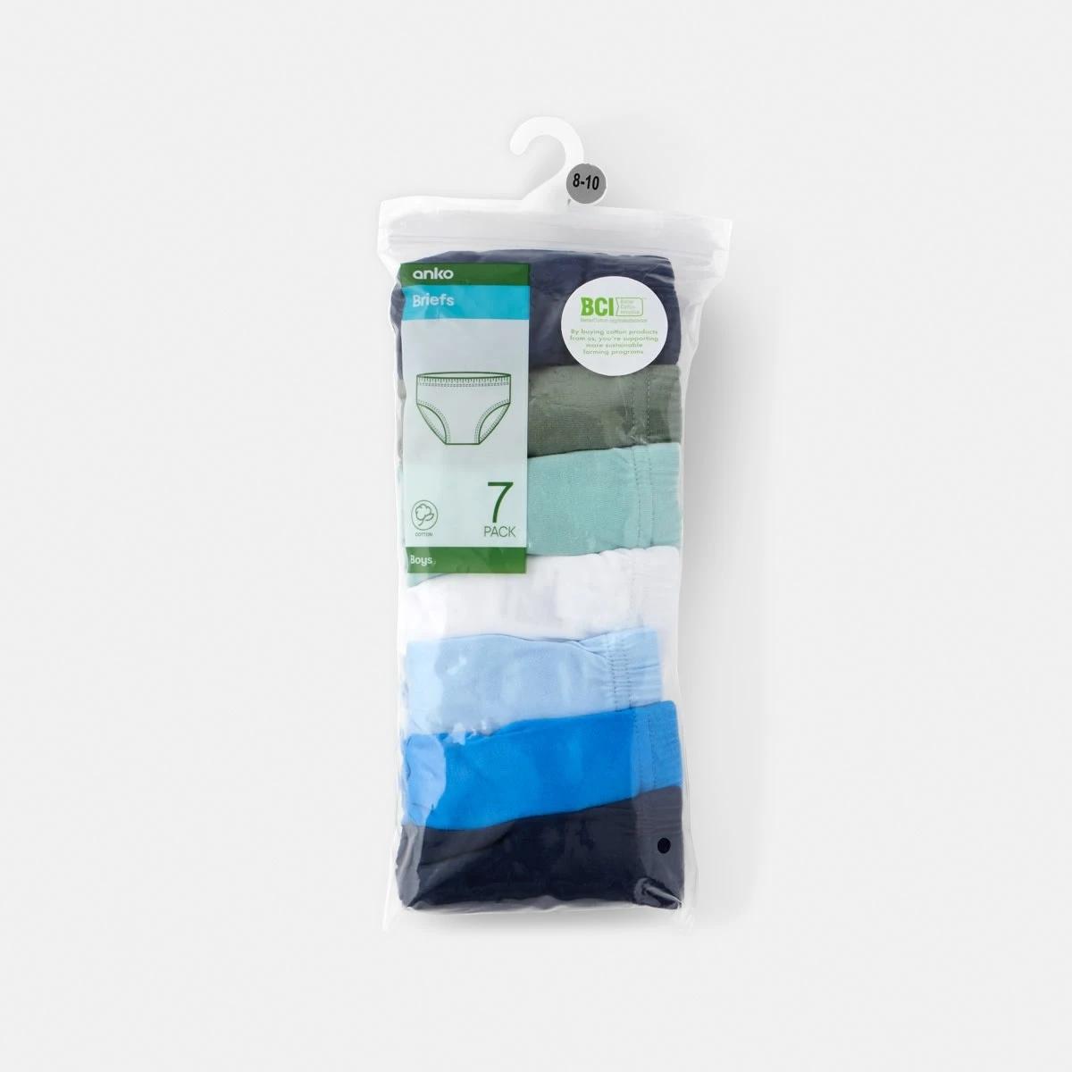 10 7 Pack Briefs GREEN, BLUE, 10 of 10