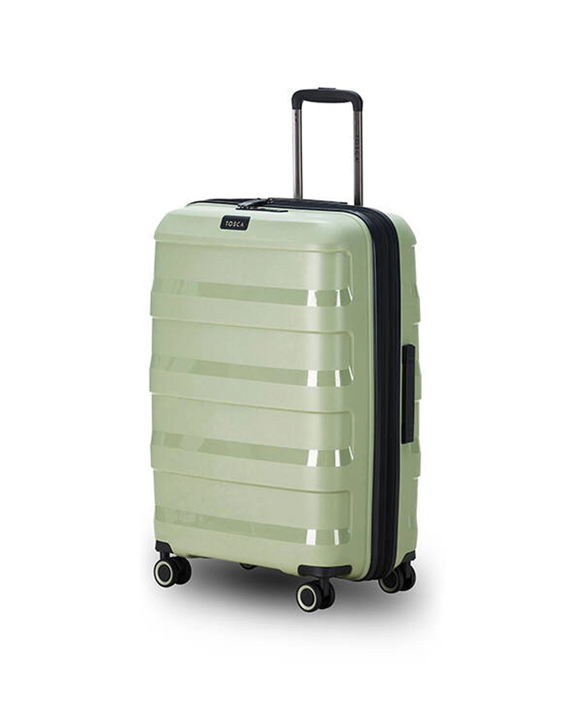 2 Tosca Comet Pp 25" Suitcase Luggage Trolley - Green, 2 of 4