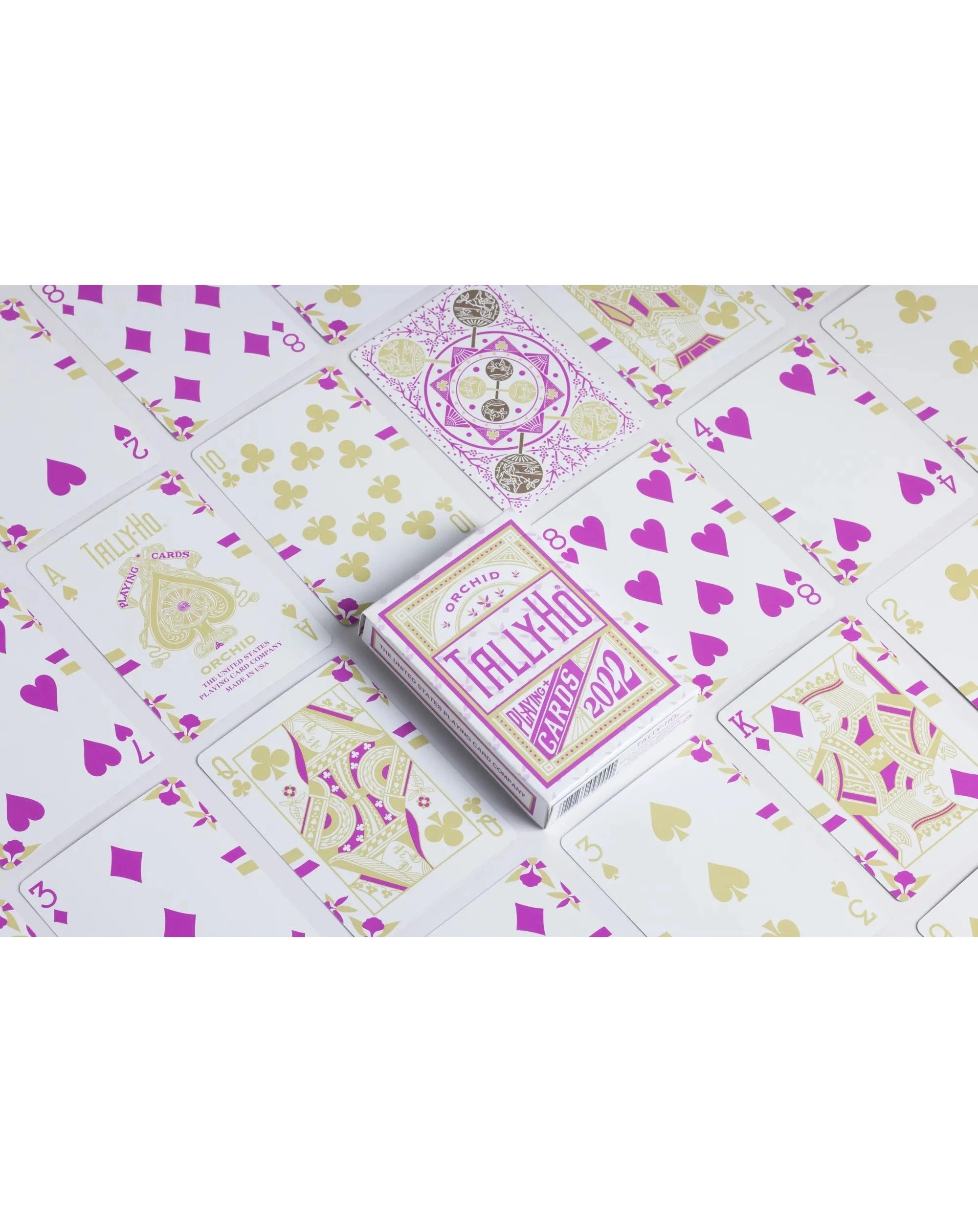2 Tally-Ho Orchid Playing Cards - Multi, 2 of 3
