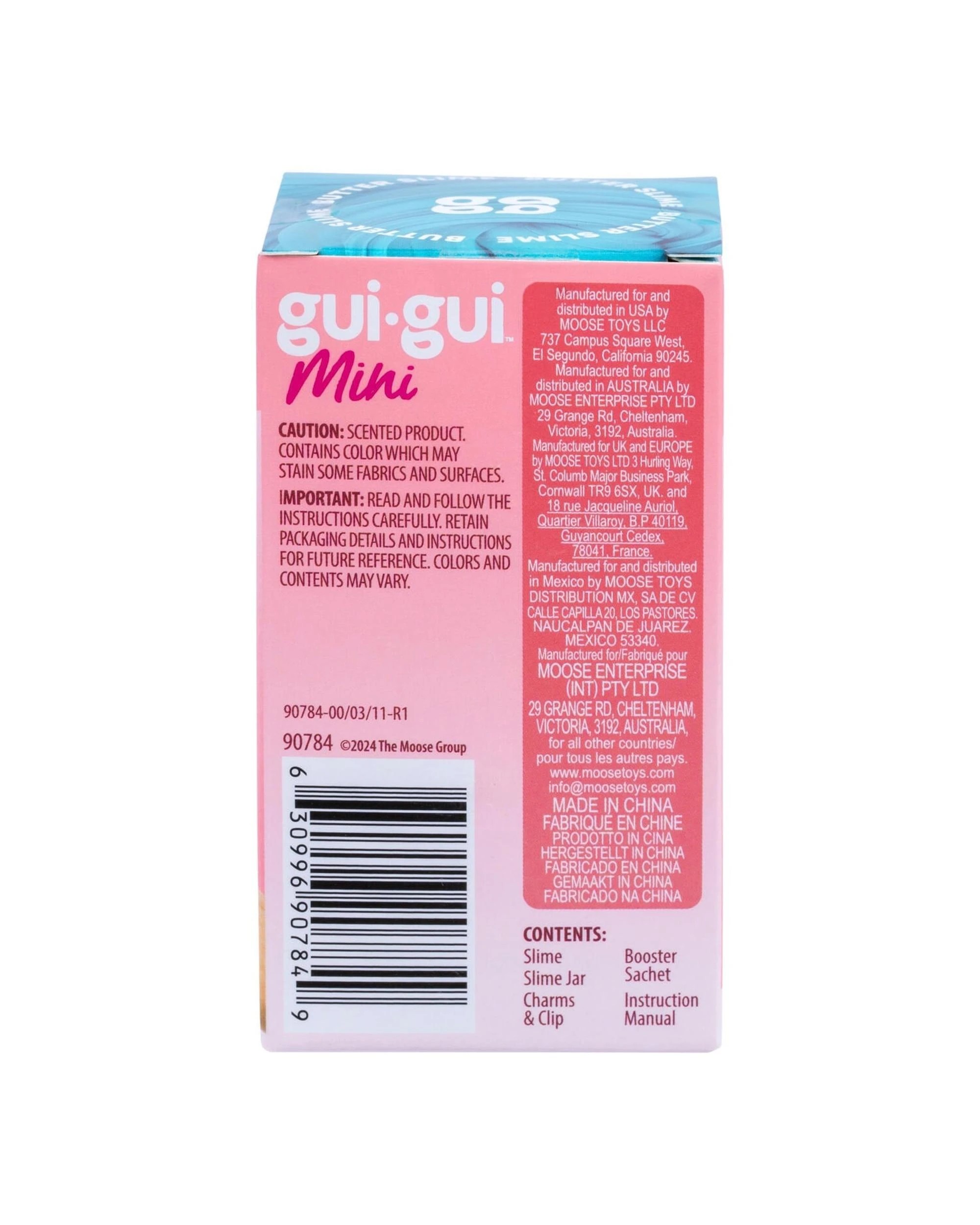 8 Gui Gui Mini Slime Keychain Assorted, 8 of 9