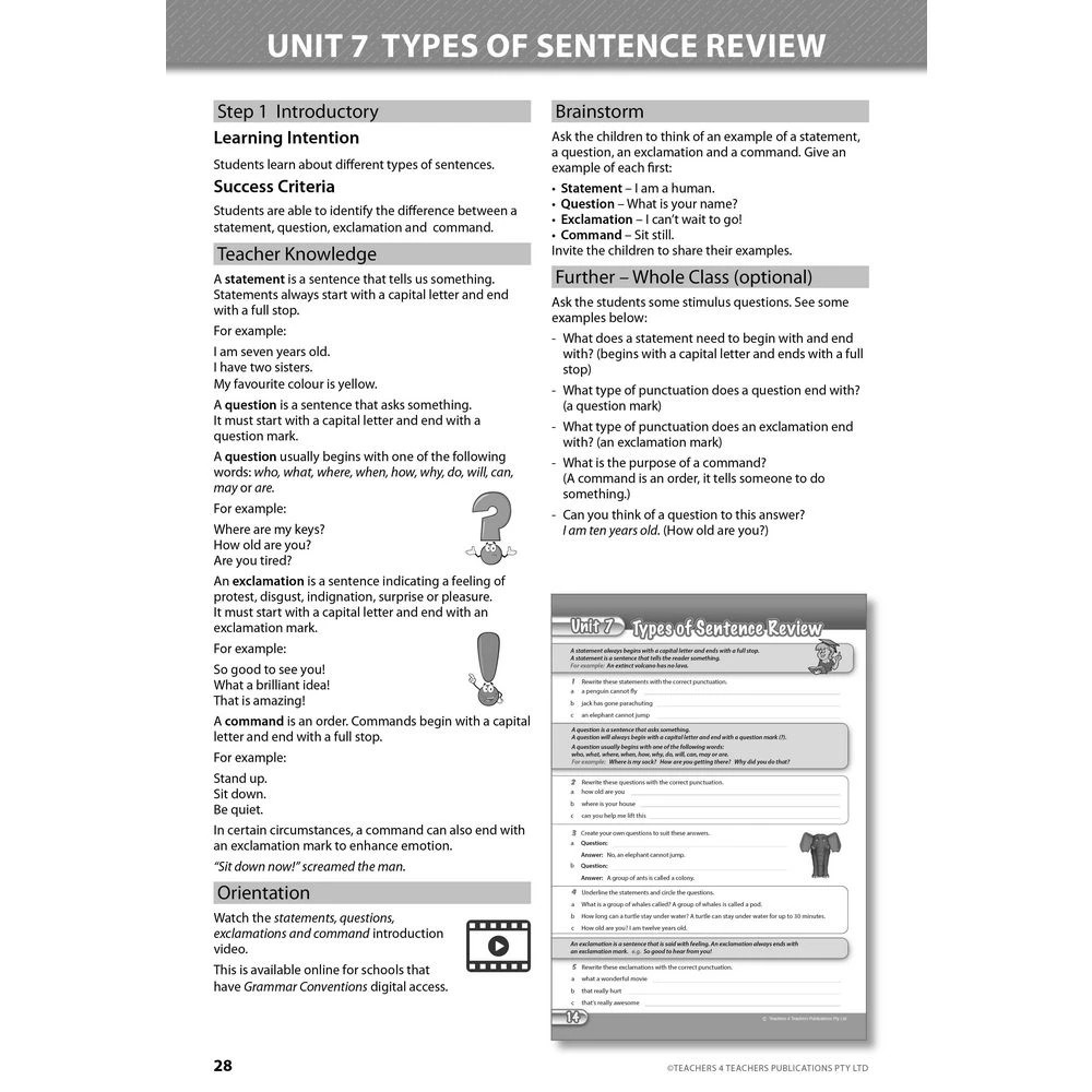 2 Spelling Conventions Teacher Book 5, 2 of 3