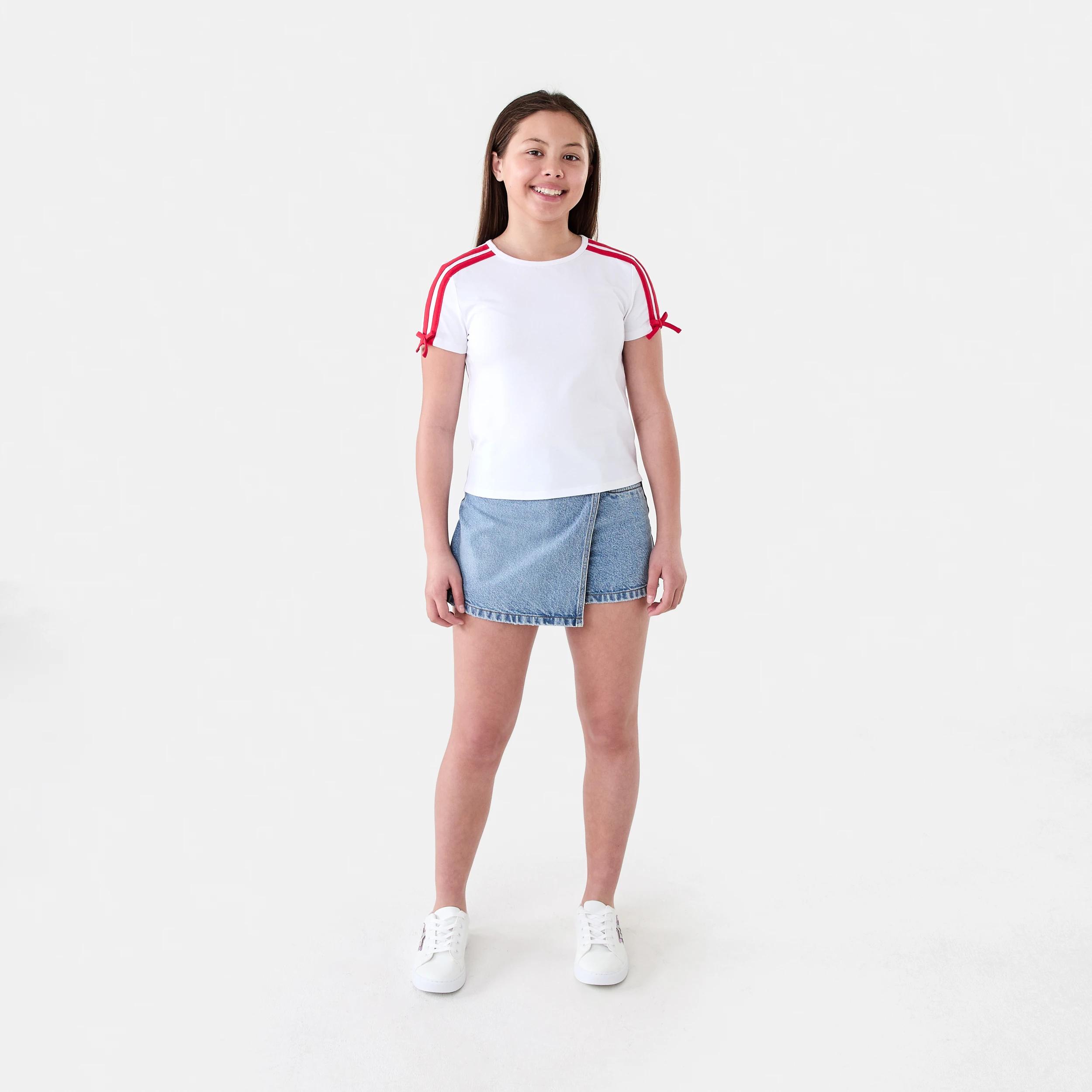 5 Short Sleeve Ringer T-shirt White, 5 of 6