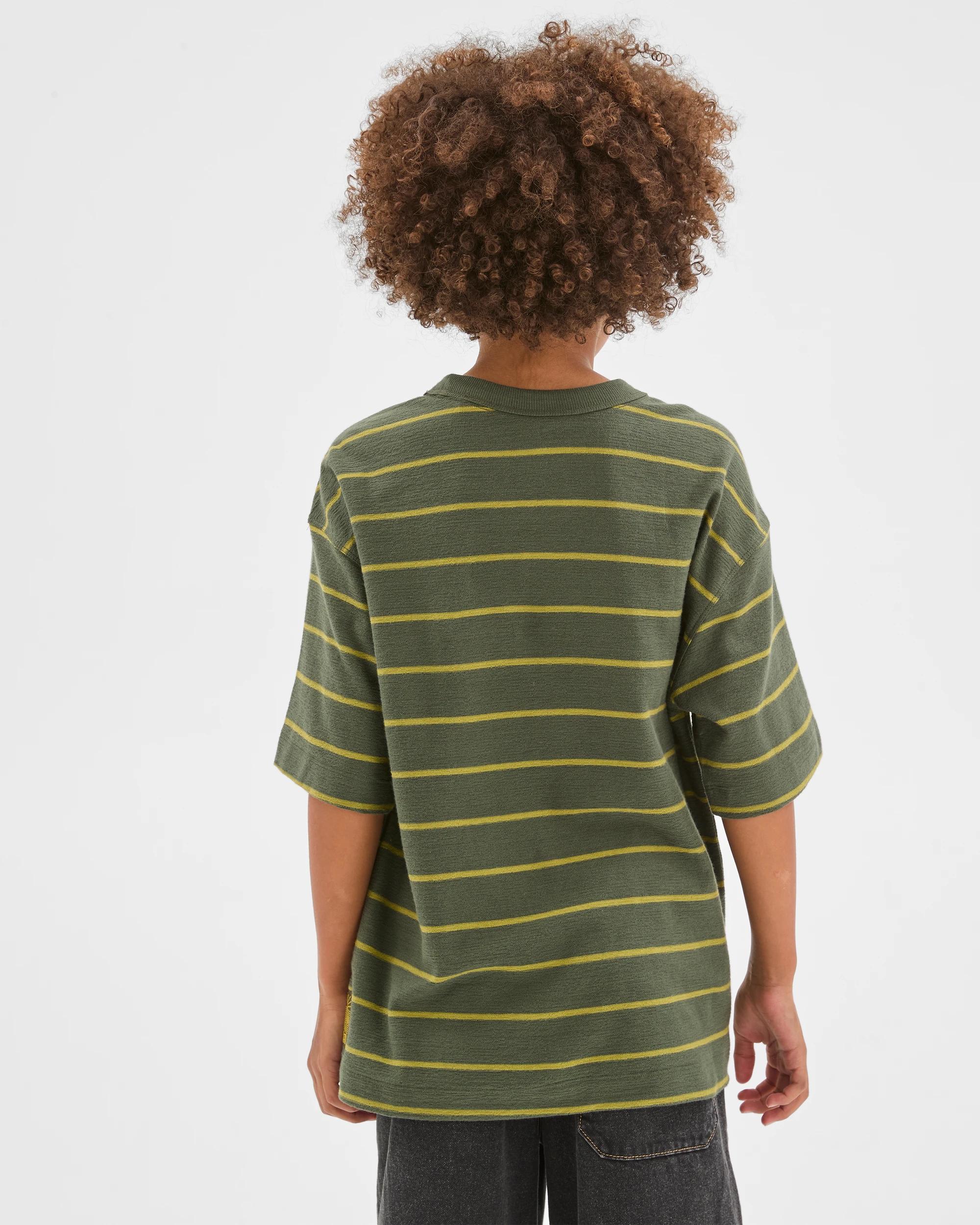 5 Target Kids Australian Cotton Textured Oversized T-Shirt GREEN, 5 of 7