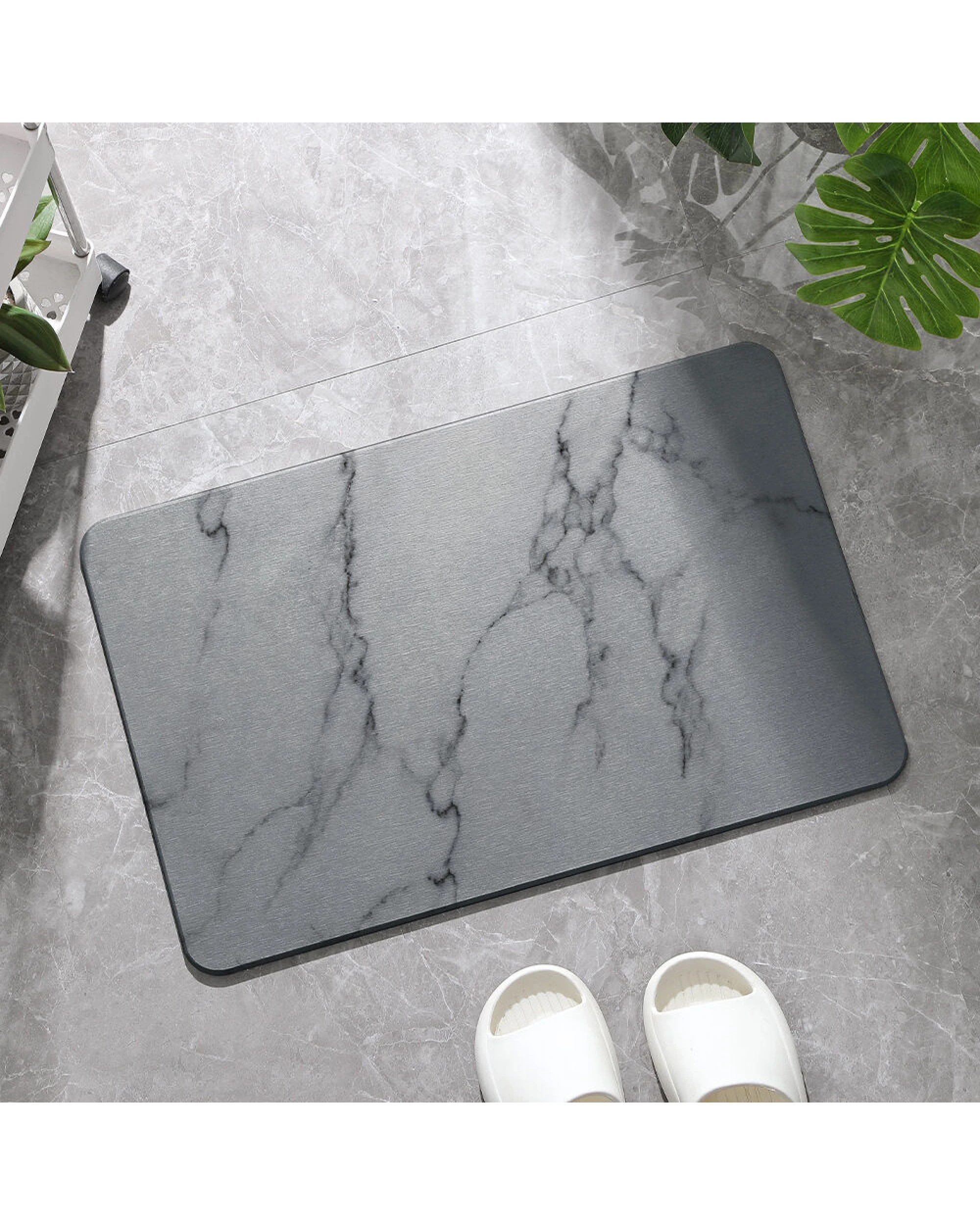 4 BR Home Diatomite Bath Mat with Anti-Slip Design for Enhanced Safety, 4 of 5