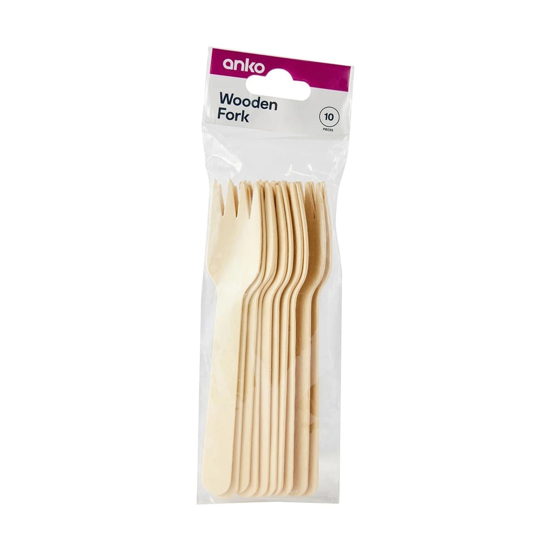 5 10 Piece Wooden Fork, 5 of 5