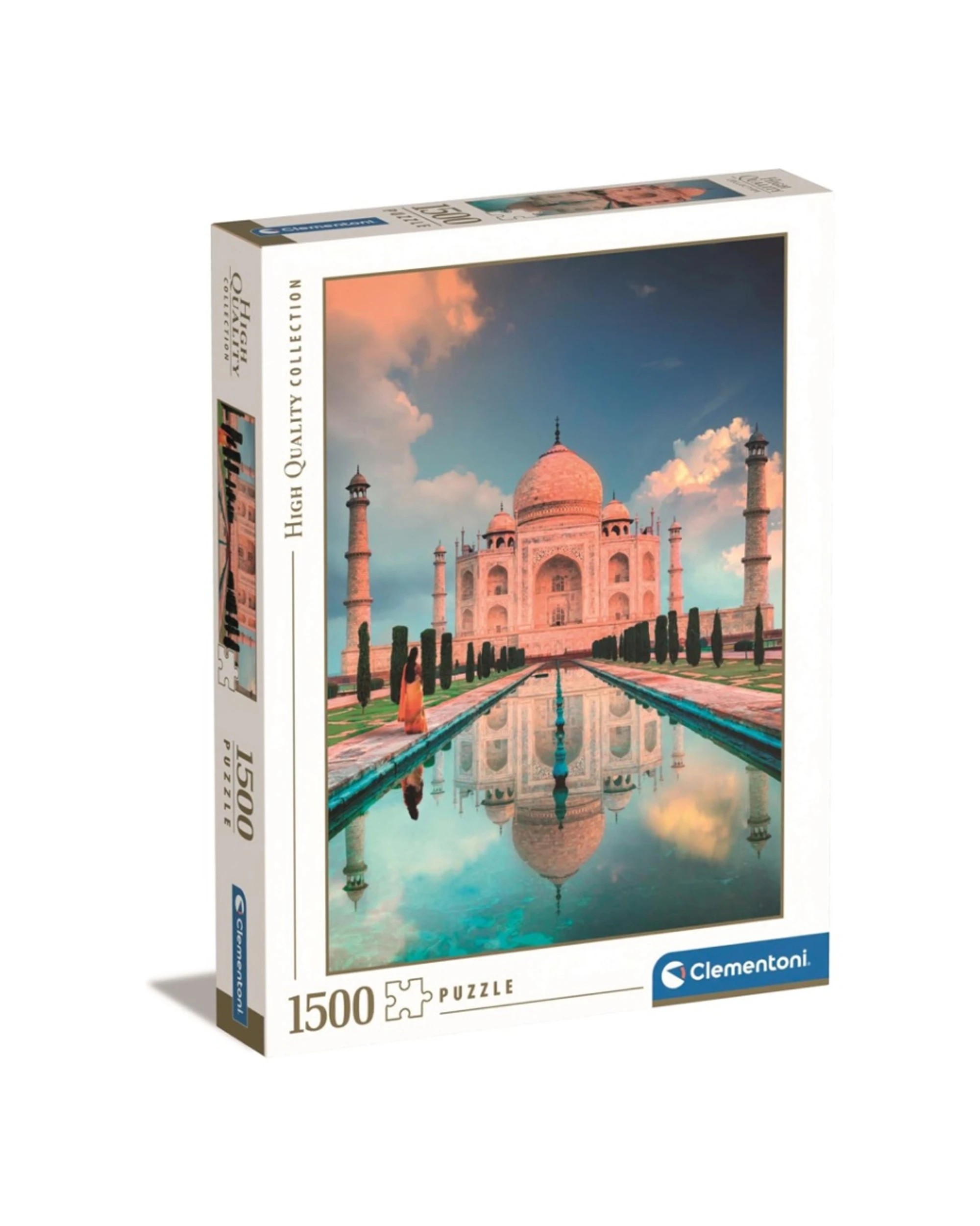 1 Clementoni Taj Mahal 1500 Piece Jigsaw Puzzle 59x84cm - Multi, 1 of 2