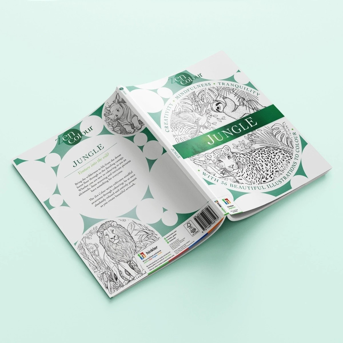 4 Zen Colour: Jungle - Book, 4 of 4