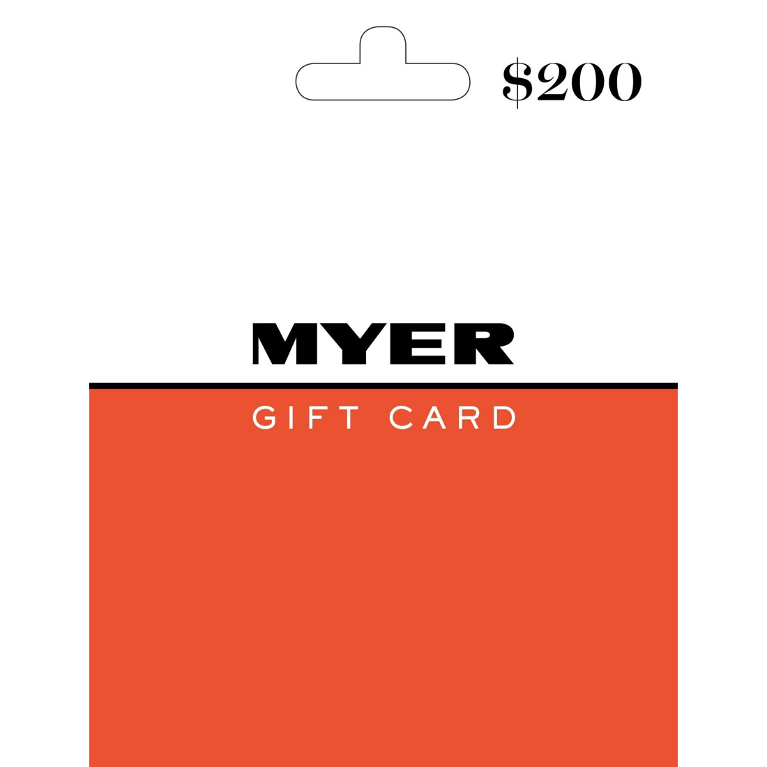 1 Myer $200 Gift Card, 1 of 1