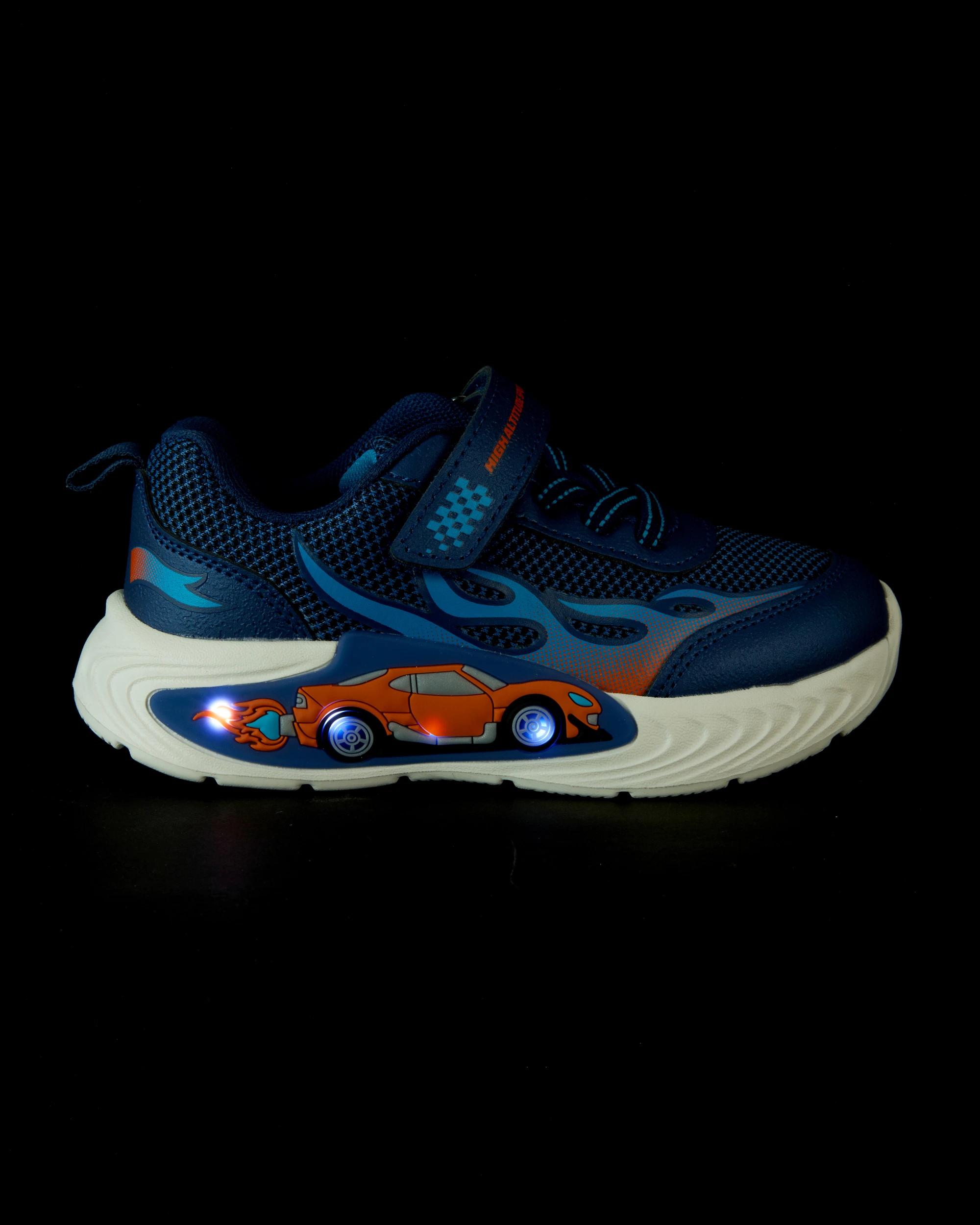 2 Junior Light Up Sneakers Flamin Car, 2 of 5