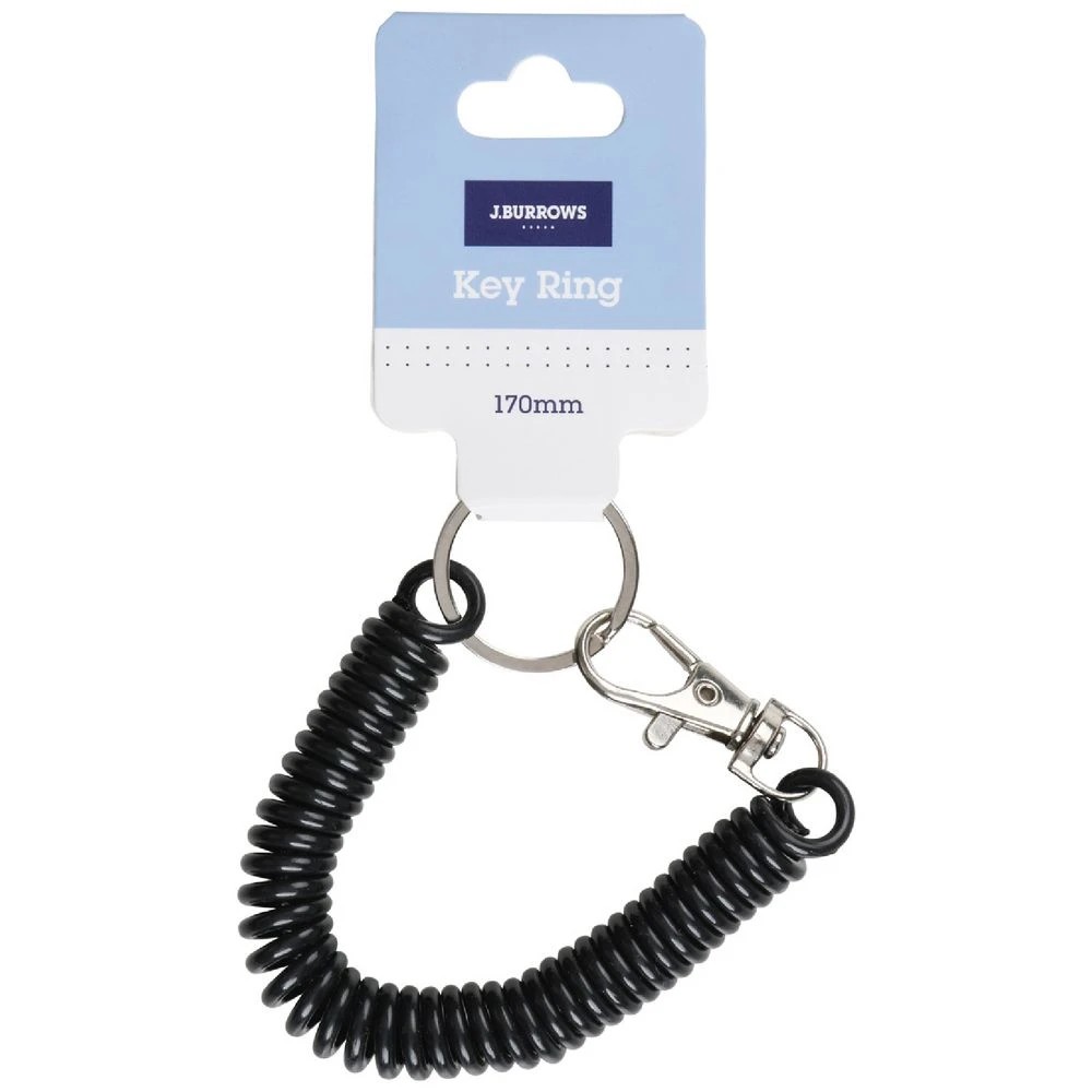 1 J.Burrows Coil Keyring, 1 of 4