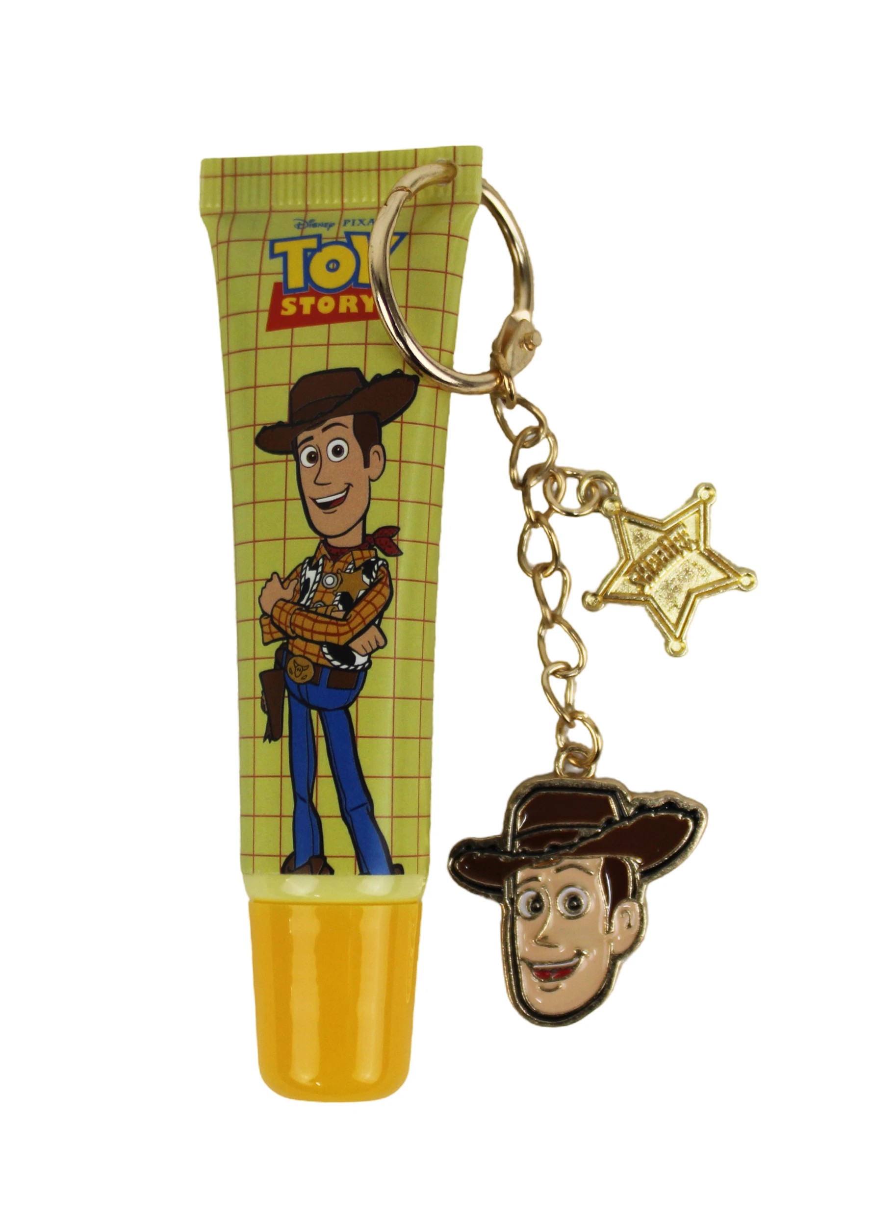 3 Disney Pixar Toy Story Lip Gloss Keychain 12ml - Peach Scented, 3 of 4