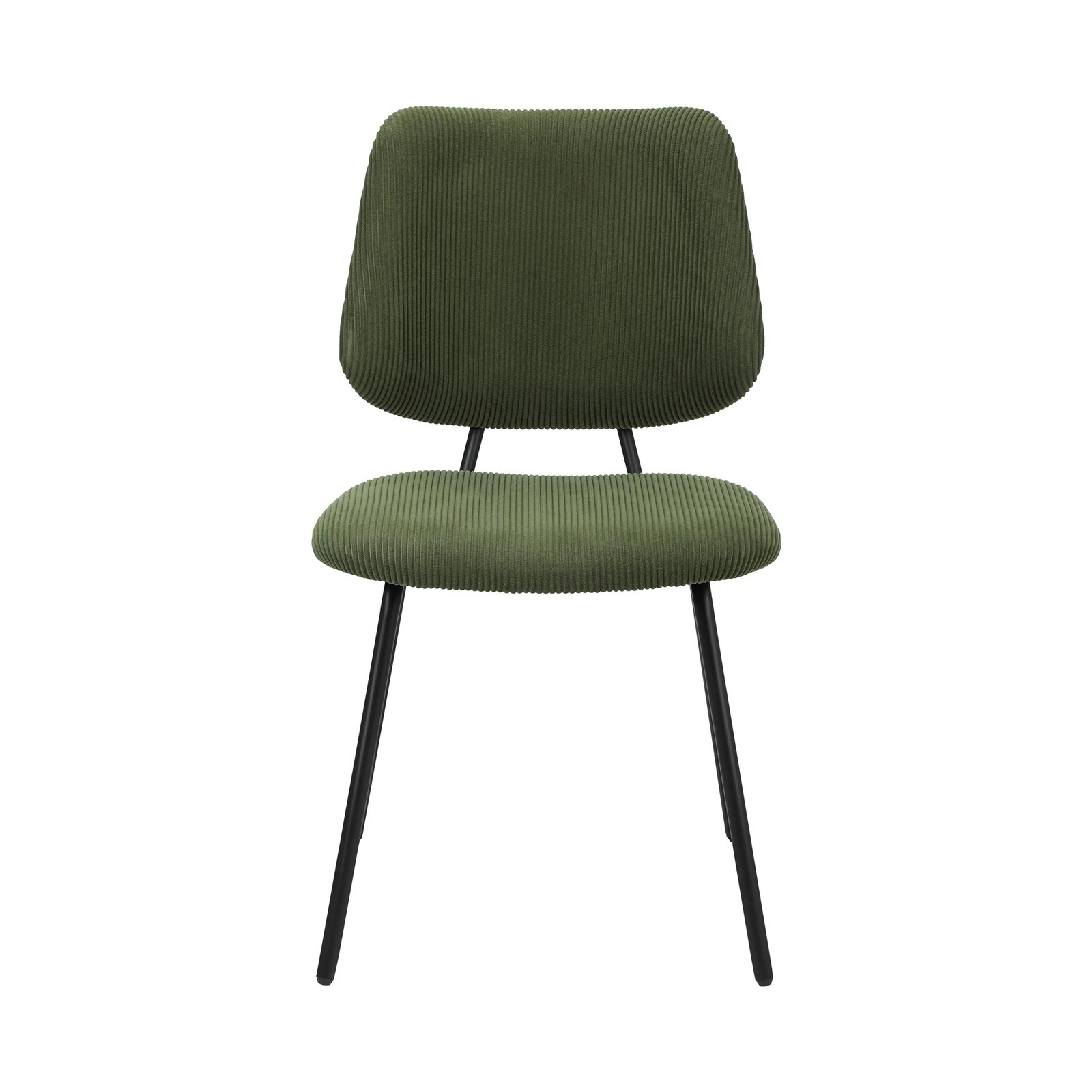 5 Oikiture 4x Dining Chair Vintage Retro Polyester Kitchen Padded Lounge - Green, 5 of 9