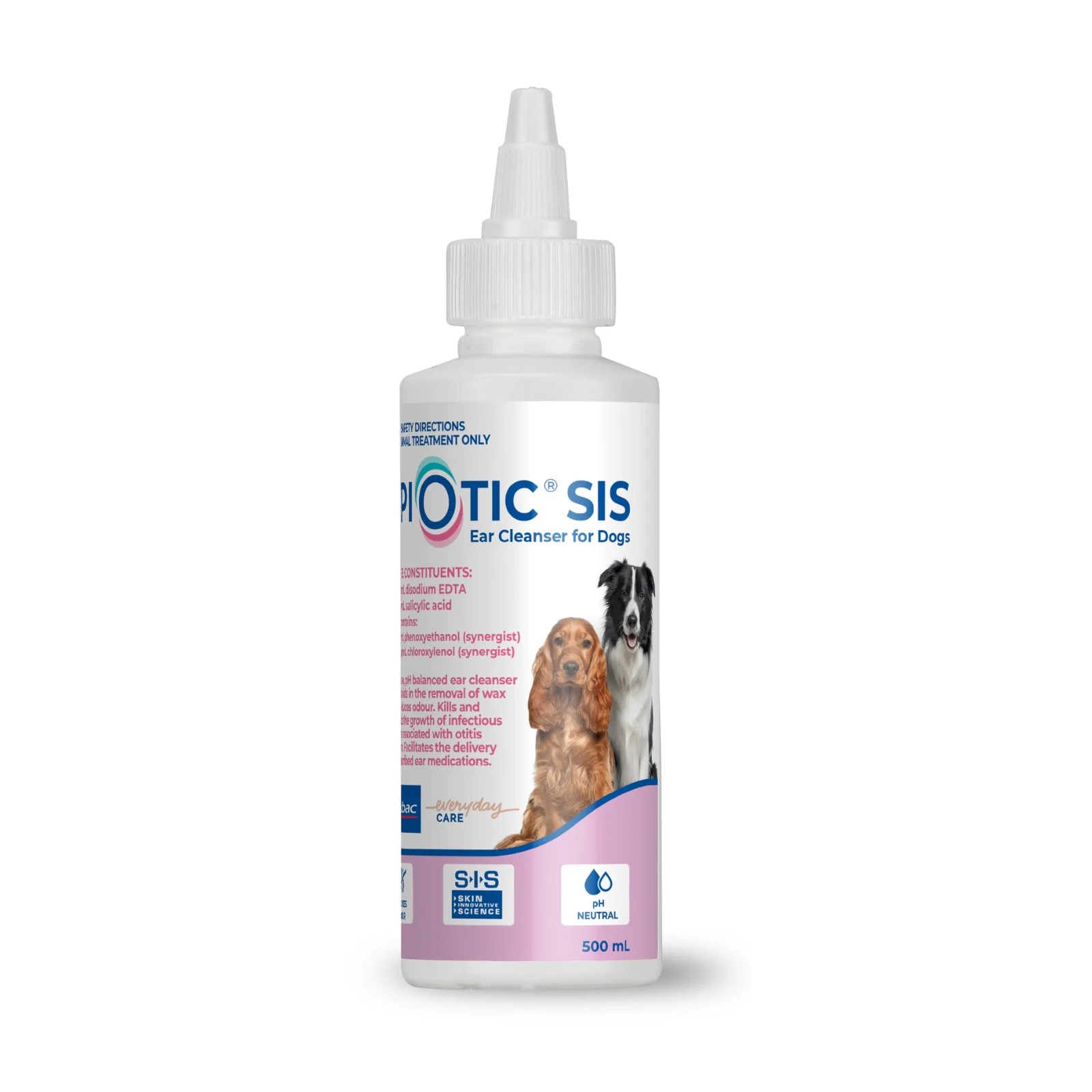 1 Virbac Epi Otic Sis Ear Cleanser For Dogs - 500ml, 1 of 2