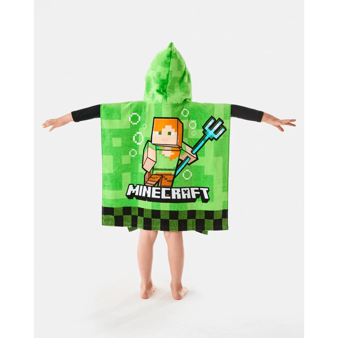 5 Minecraft Cotton Hooded Towel, 5 of 8