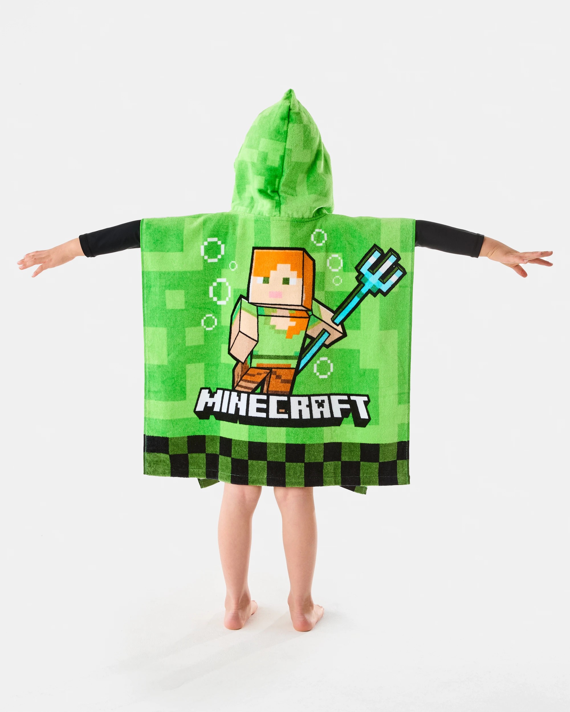 5 Minecraft Cotton Hooded Towel, 5 of 8