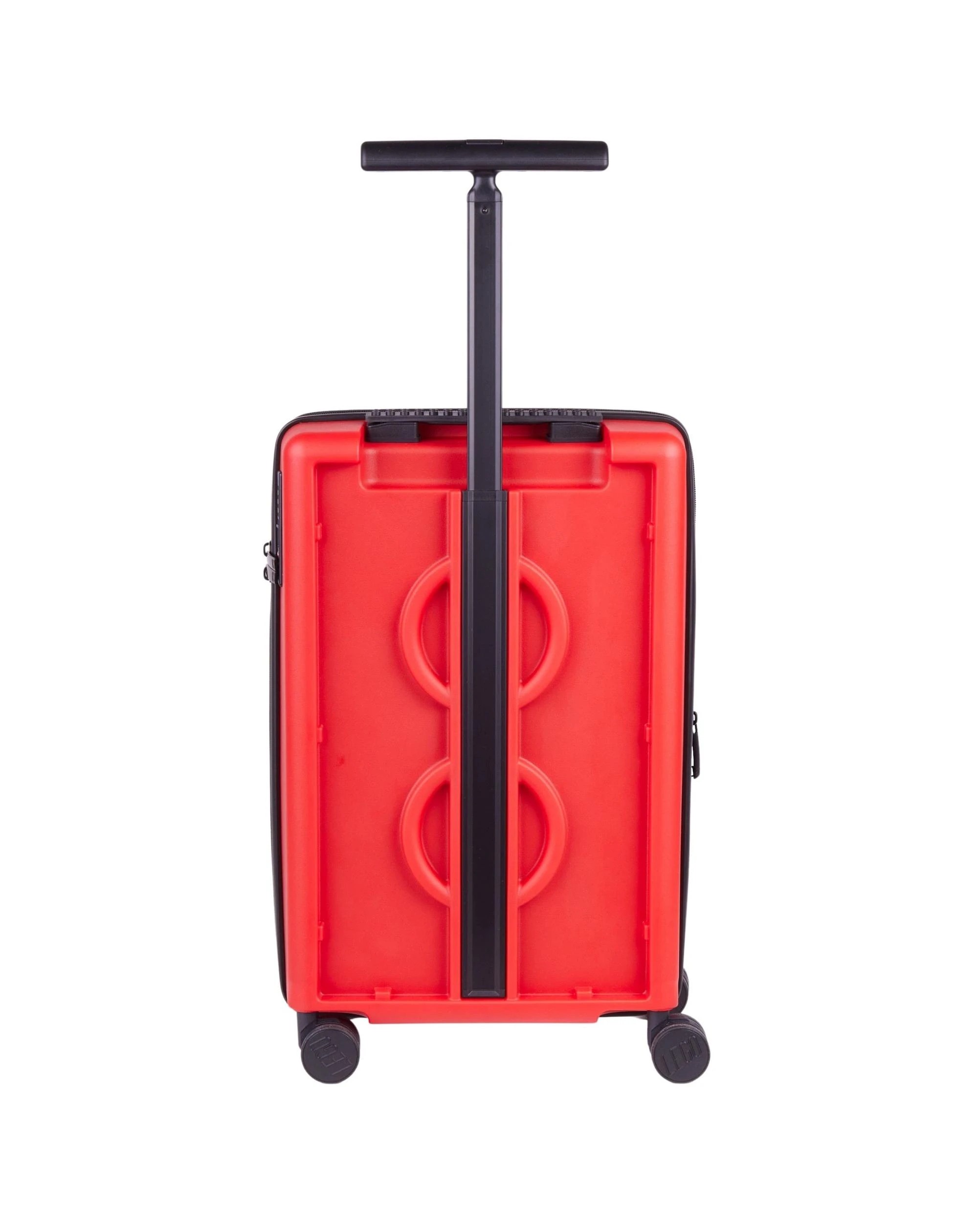 3 LEGO Brick 2x3 Bright Red Expandable Trolley Luggage, 3 of 4