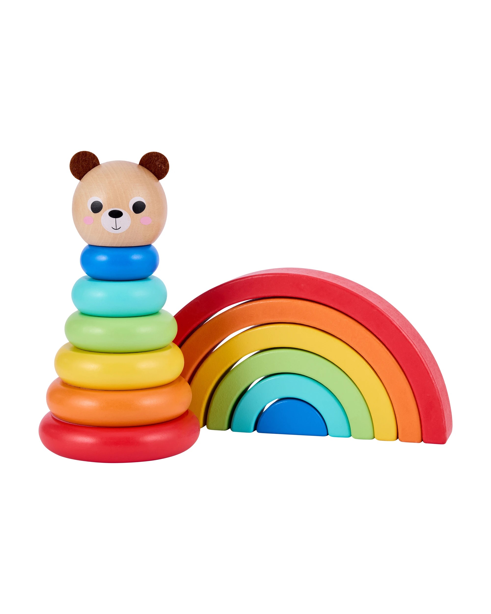 2 Wooden Play Stacking Set, 2 of 8