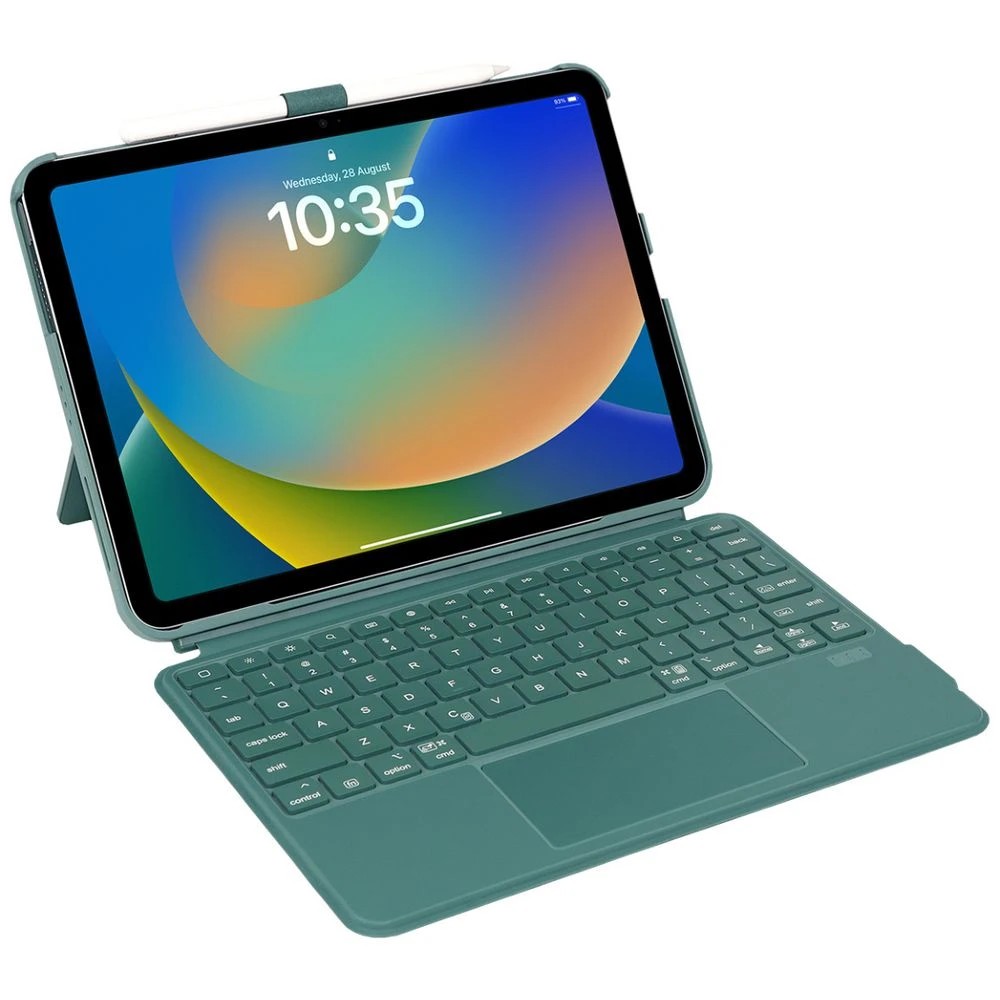 8 J.Burrows Keyboard Folio iPad A16/10th Gen/Air/Pro 11" Green, 8 of 10