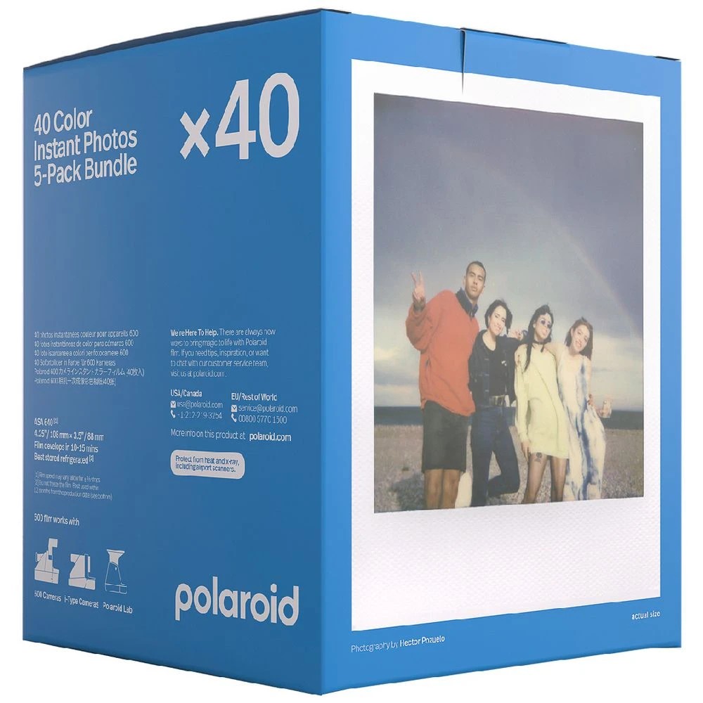 4 Polaroid 600 Colour Film 40 Pack, 4 of 4