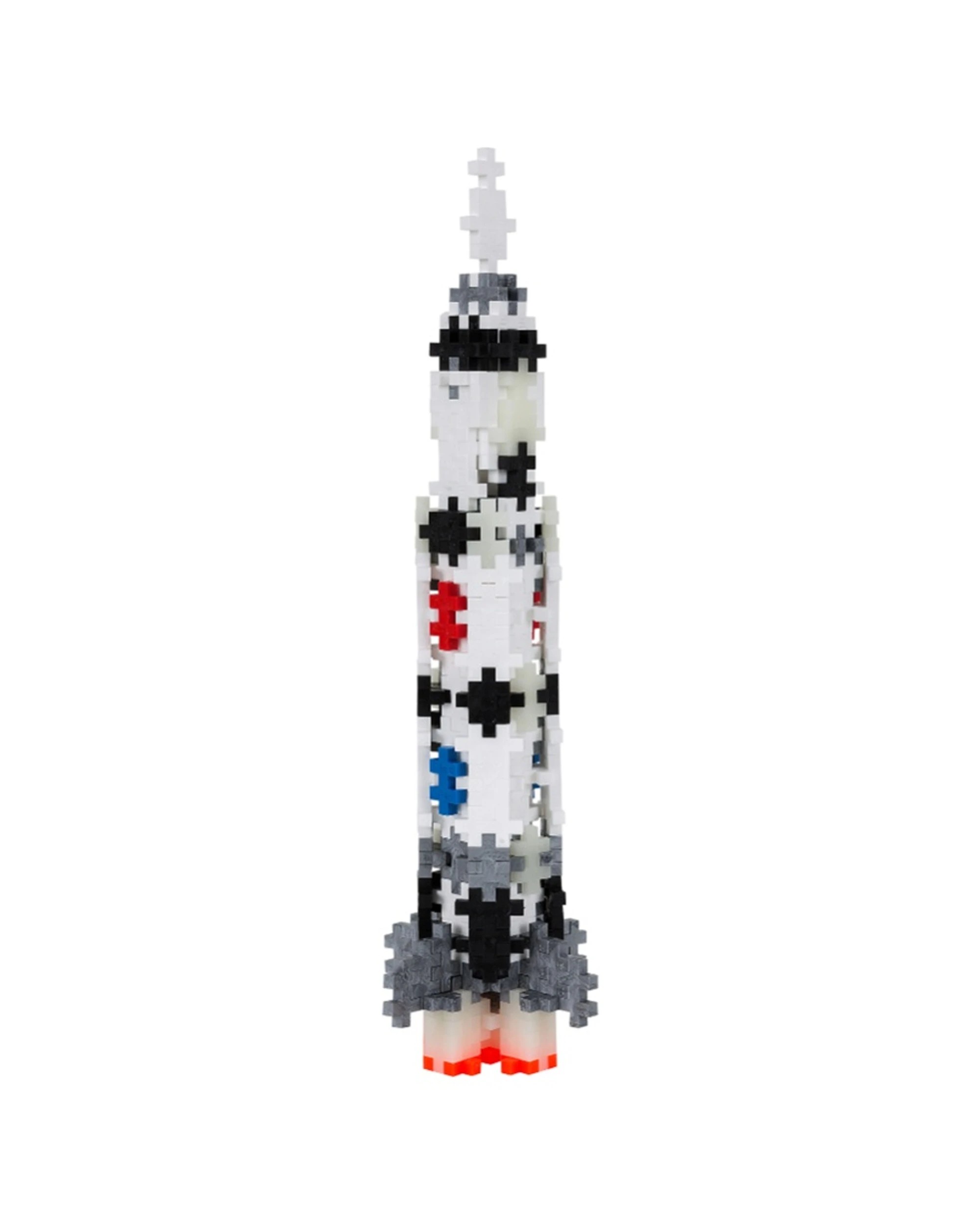 3 Plus-Plus 240pc Saturn V Rocket Tube 2D Building Puzzle Kids Activity Toy, 3 of 3