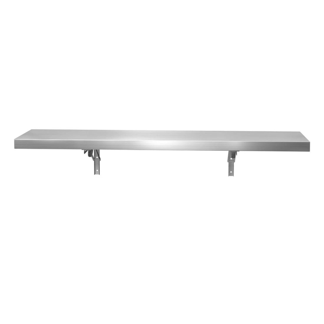 1 Cefito 1200mm Foldable Stainless Steel Wall Shelf Kitchen Storage Rack - Silver, 1 of 5