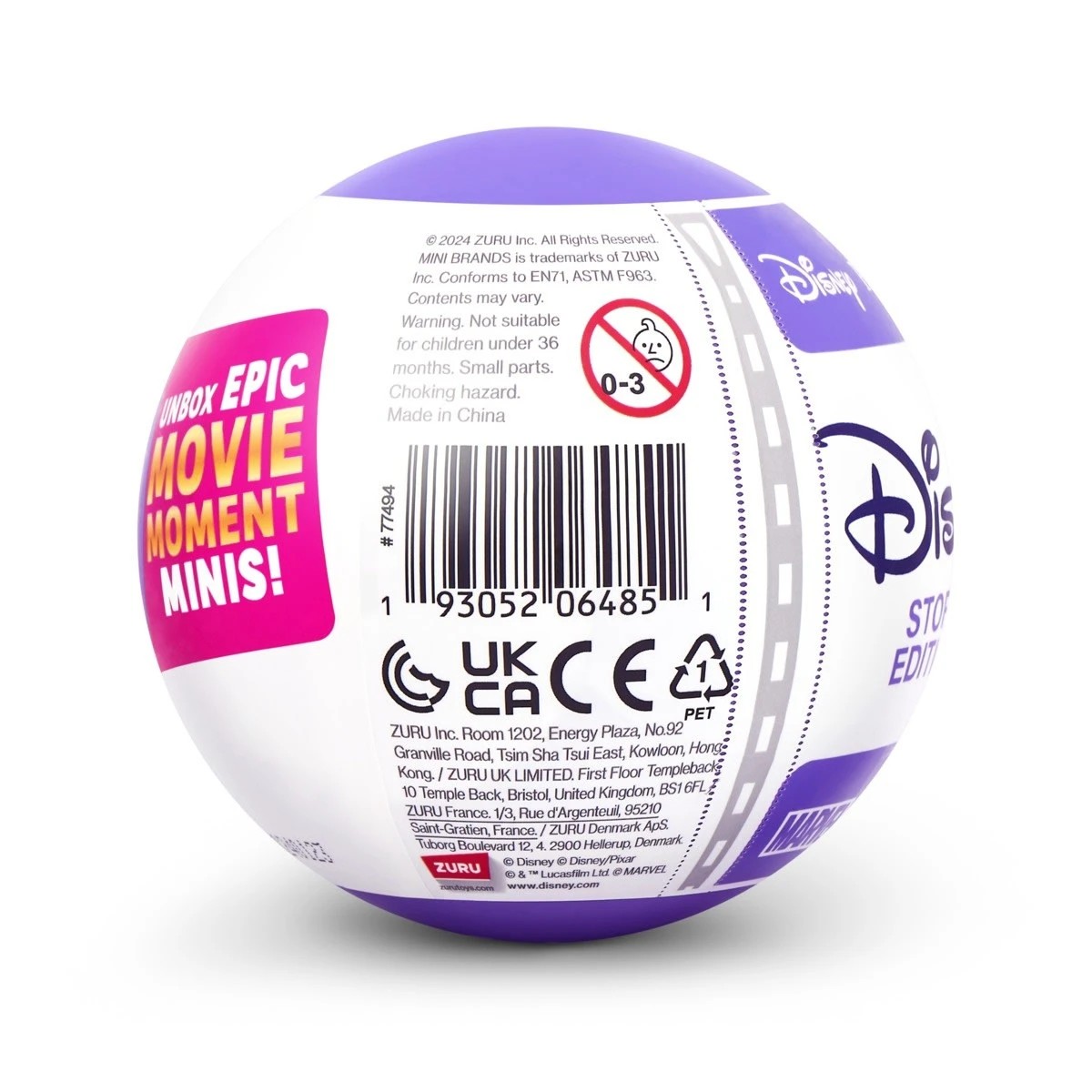 8 Zuru Mini Brands Disney Capsule - Assorted, 8 of 8