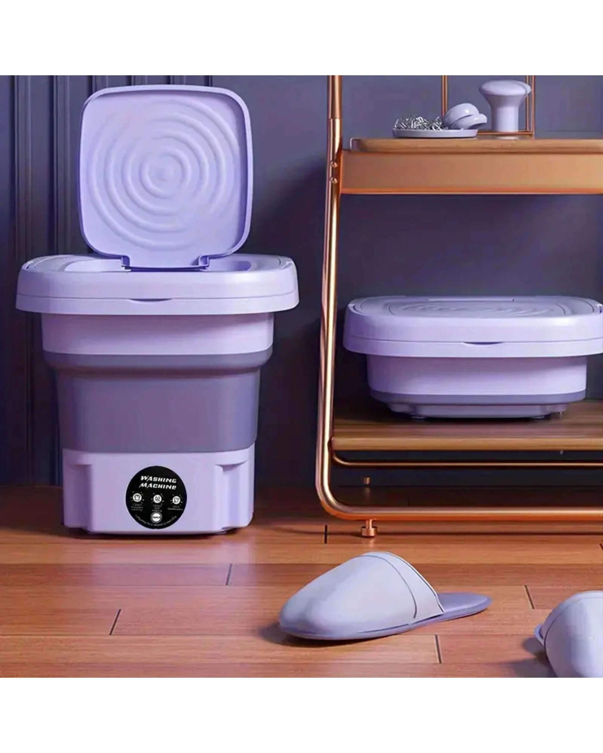 Lifebay 8L Portable Mini Washing Machine - Purple - Kmart