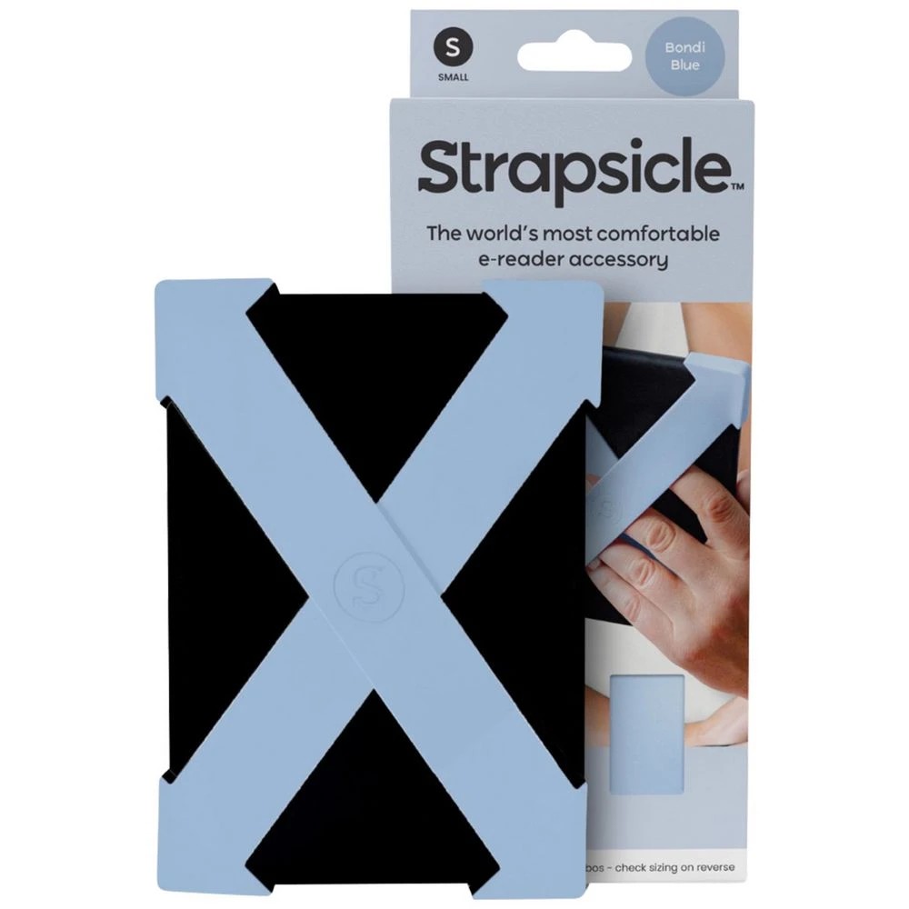 1 Strapsicle Silicone Straps for Kindle Small Bondi Blue 2 Pack, 1 of 8