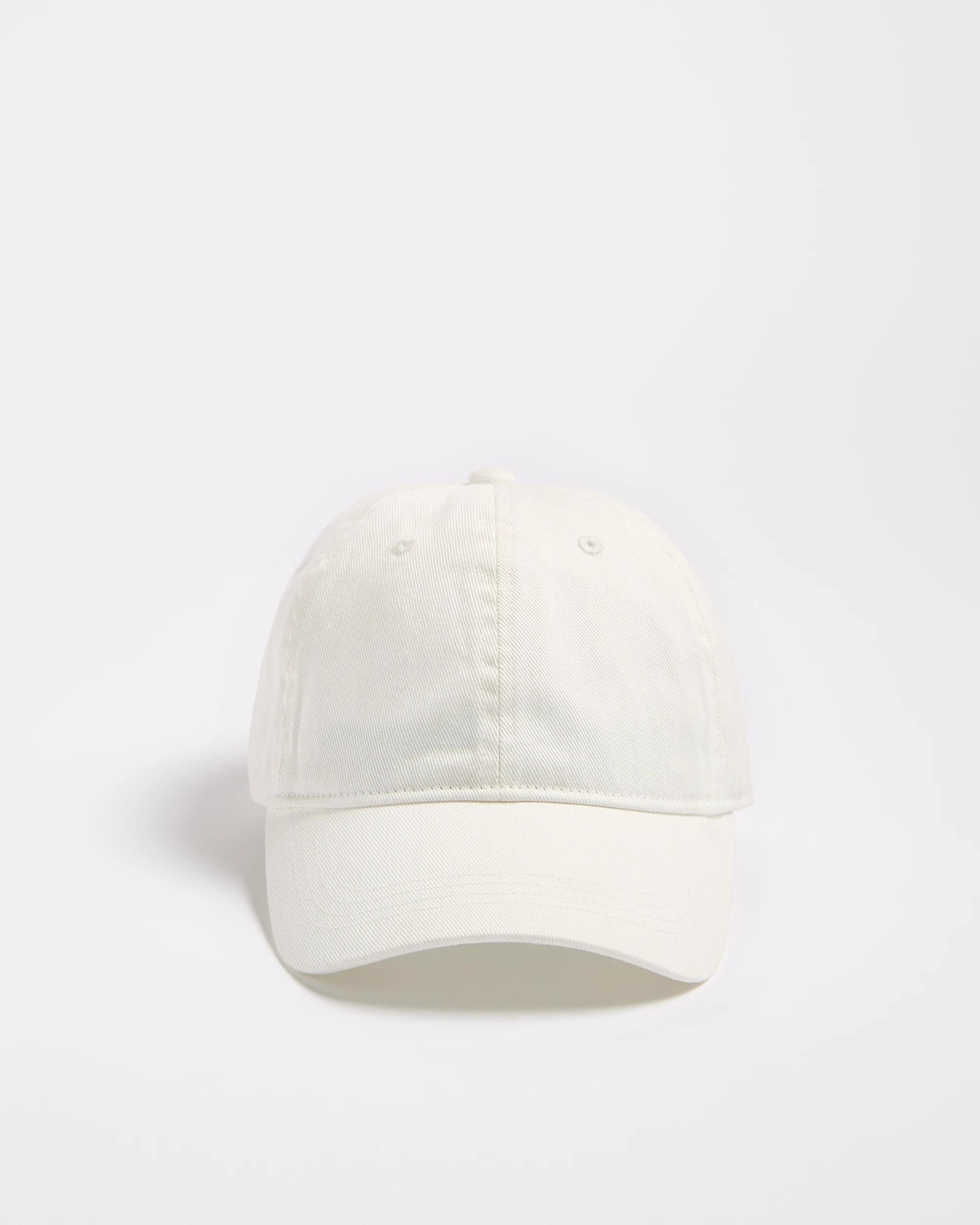 1 Target Womens Denim Cap WHITE, 1 of 3