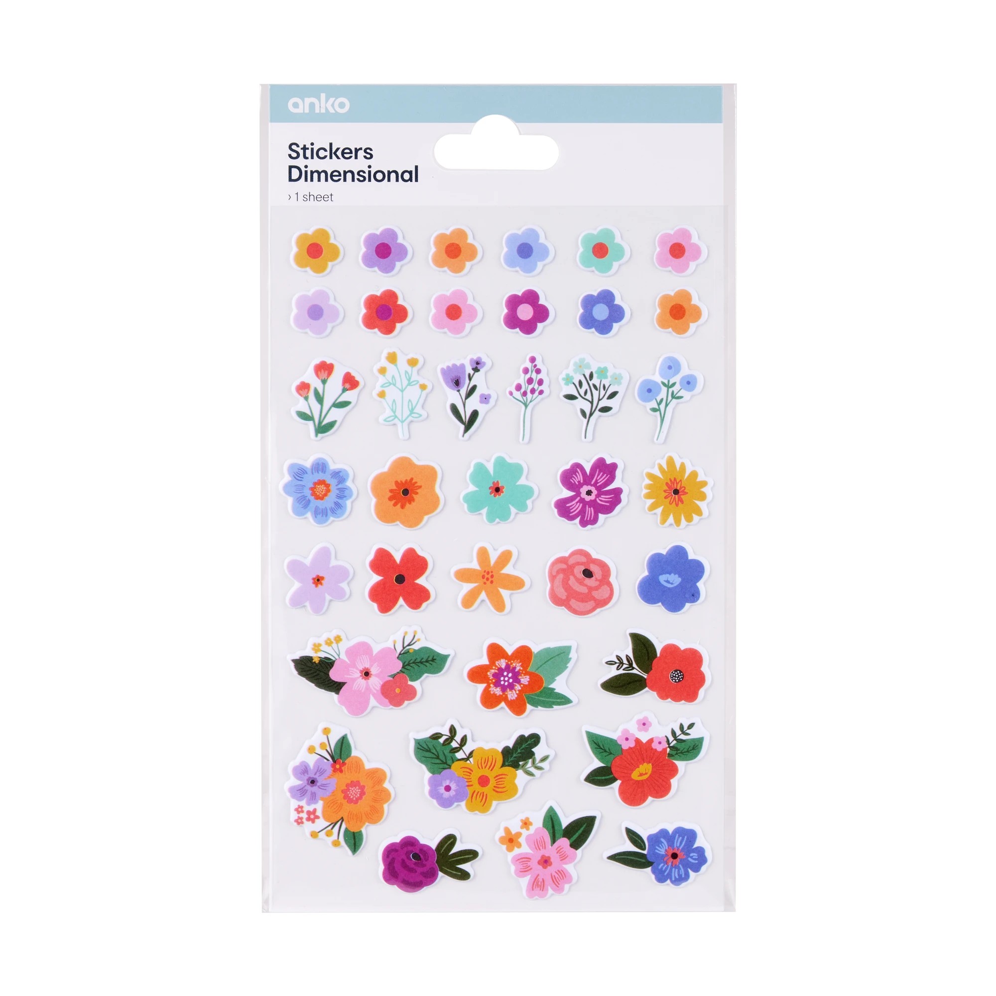1 Dimensional Stickers - Daisy, 1 of 7