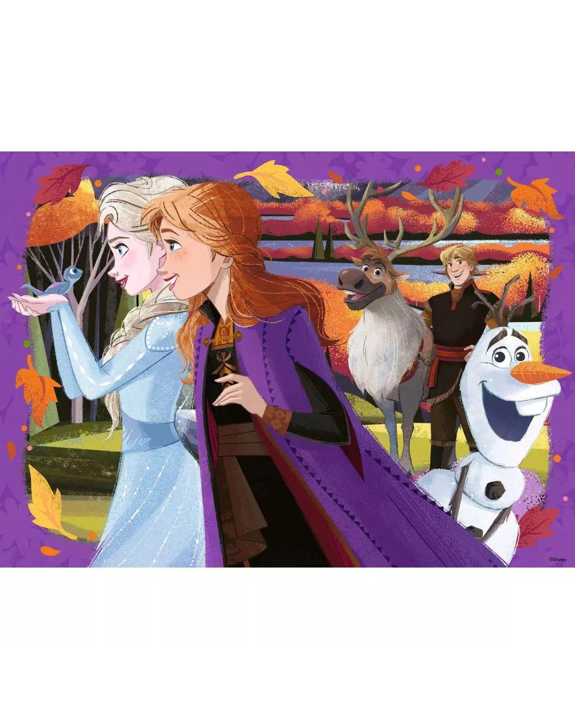 5 Ravensburger Disney Frozen Magical Spirits Bumper Puzzle Pack 4 x 100 Piece Jigsaw Puzzle 4 Pack, 5 of 8
