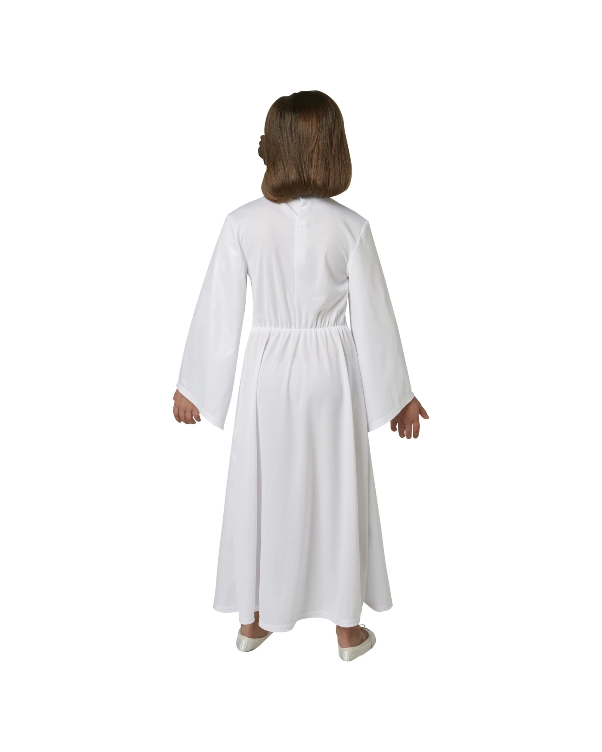 2 Star Wars Princess Leia Classic Girls Dress Up Costume Size M - White, 2 of 2