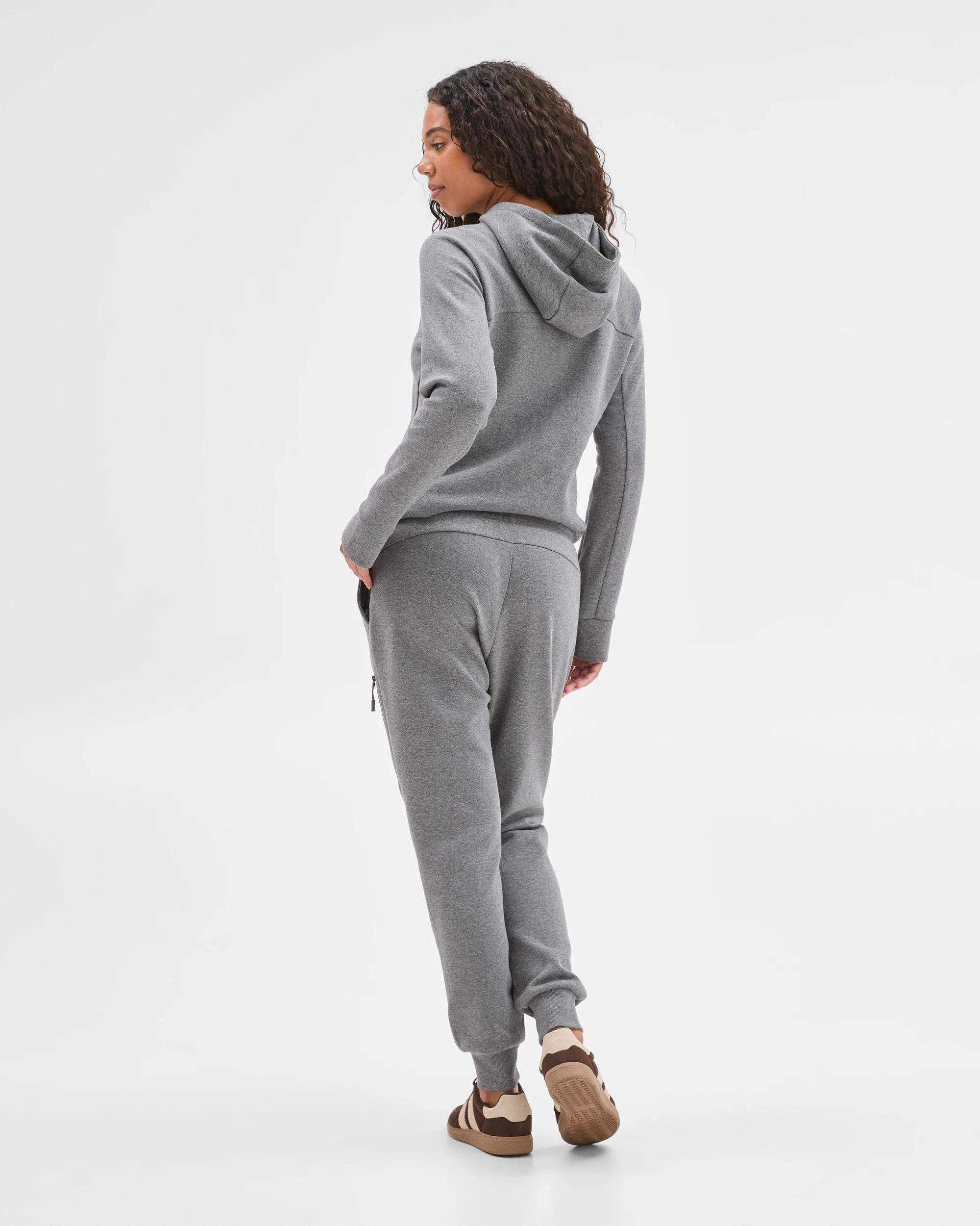 5 Target Active Active Australian Cotton Blend Athleisure Trackpants CHARCOAL MARLE, 5 of 6