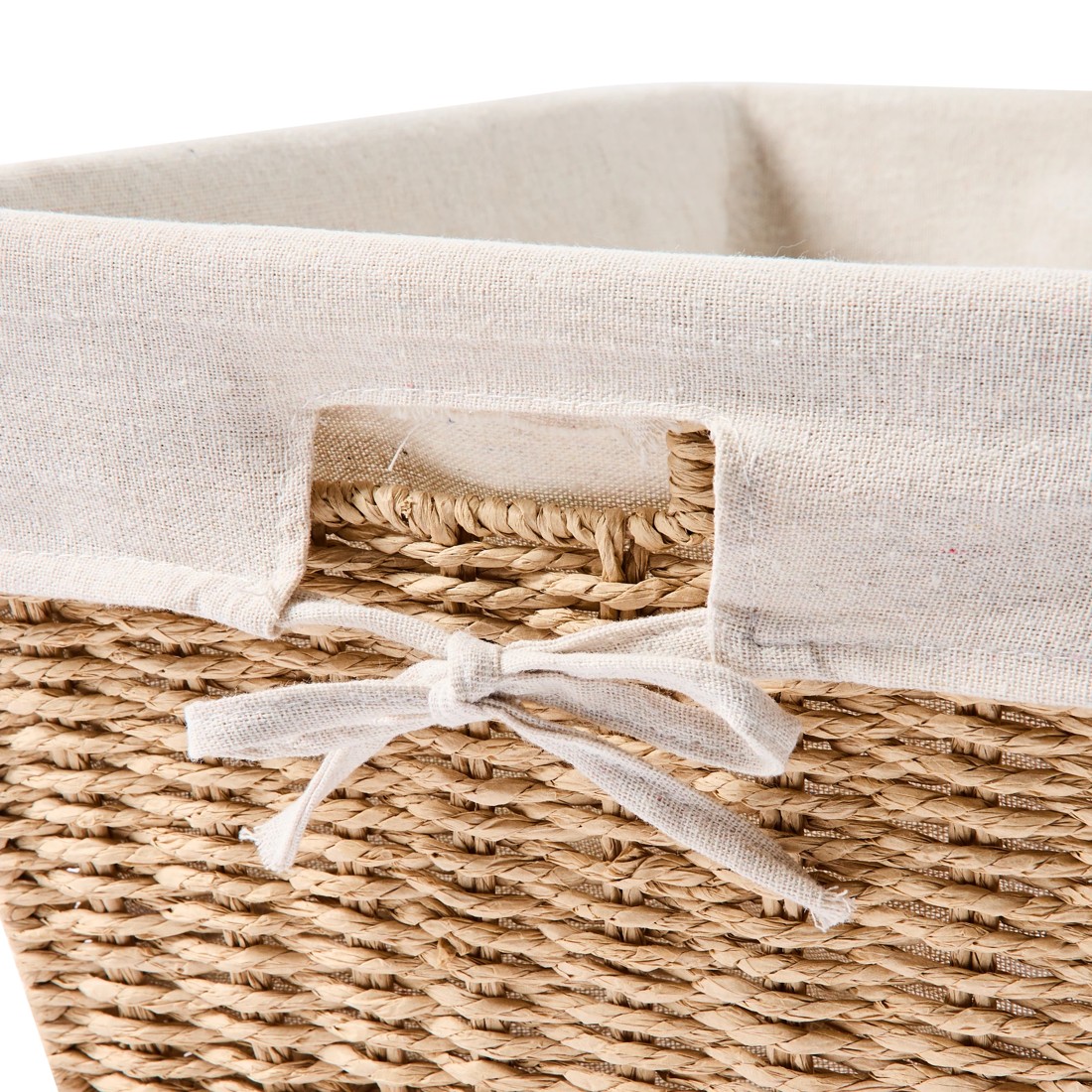 7 Paper Rope Basket with Liner - Beige, 7 of 8
