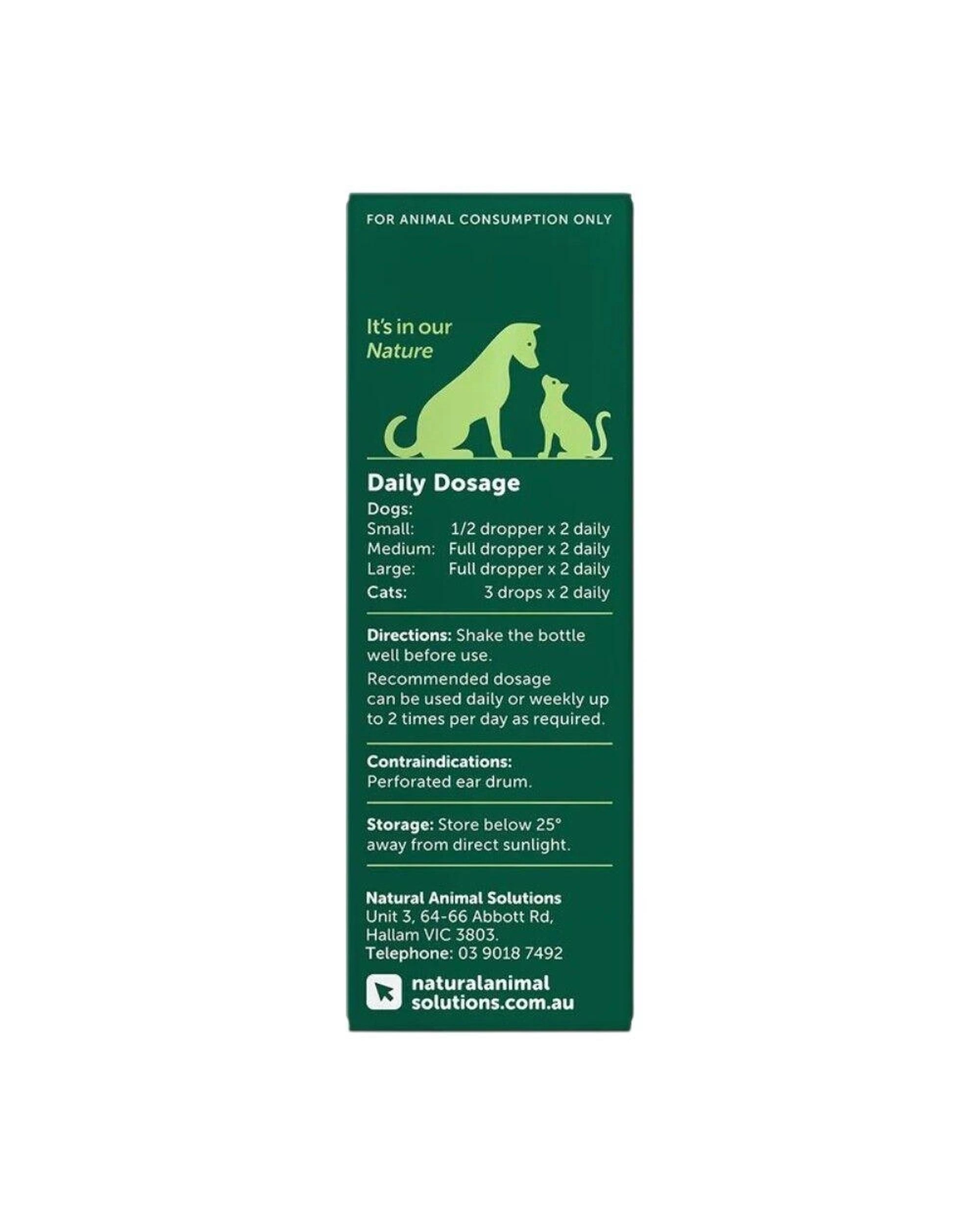2 NAS Ear Clear Everyday Grooming Ear Cleaning Solution for Dogs & Cats 50ml, 2 of 8