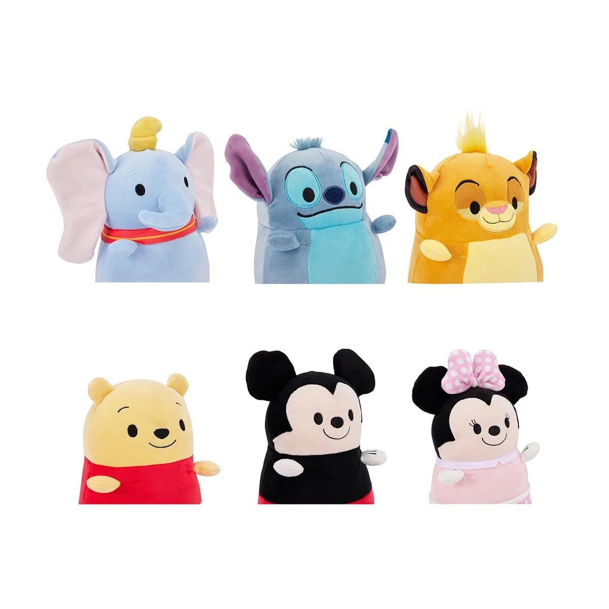 5 Disney 8in. Cushy Plush Toy - Assorted, 5 of 8