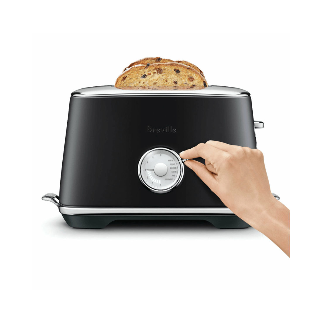 3 Breville the Toast Select Luxe 2 Slice Toaster Black Truffle, 3 of 3