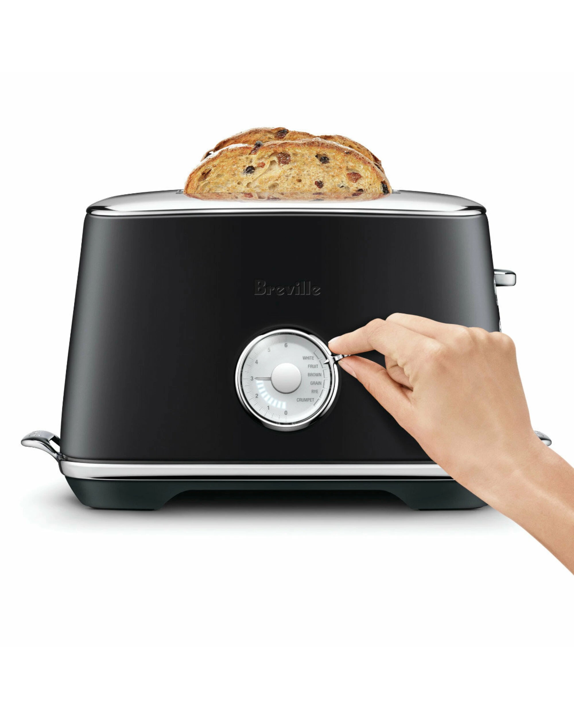 3 Breville the Toast Select Luxe 2 Slice Toaster Black Truffle, 3 of 3