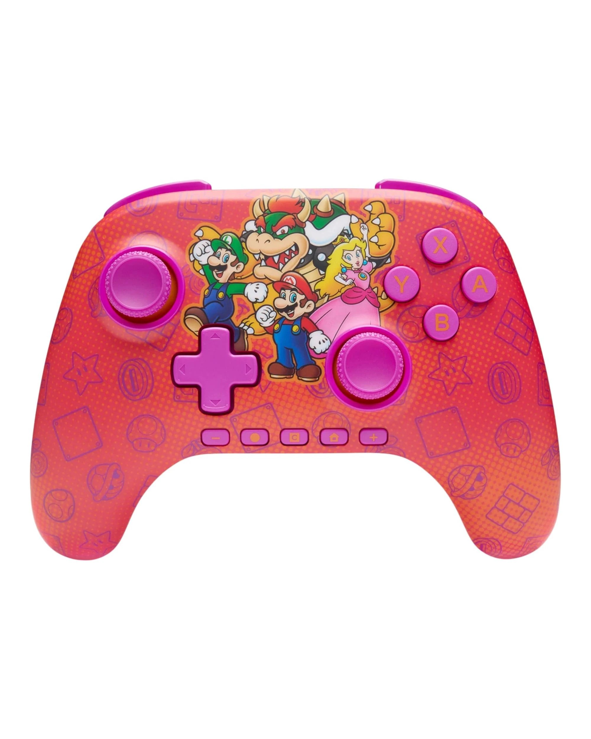 1 PowerA Advantage Wireless Controller for Nintendo Switch 2 - Super Mario - Mario and Friends - Multi, 1 of 9